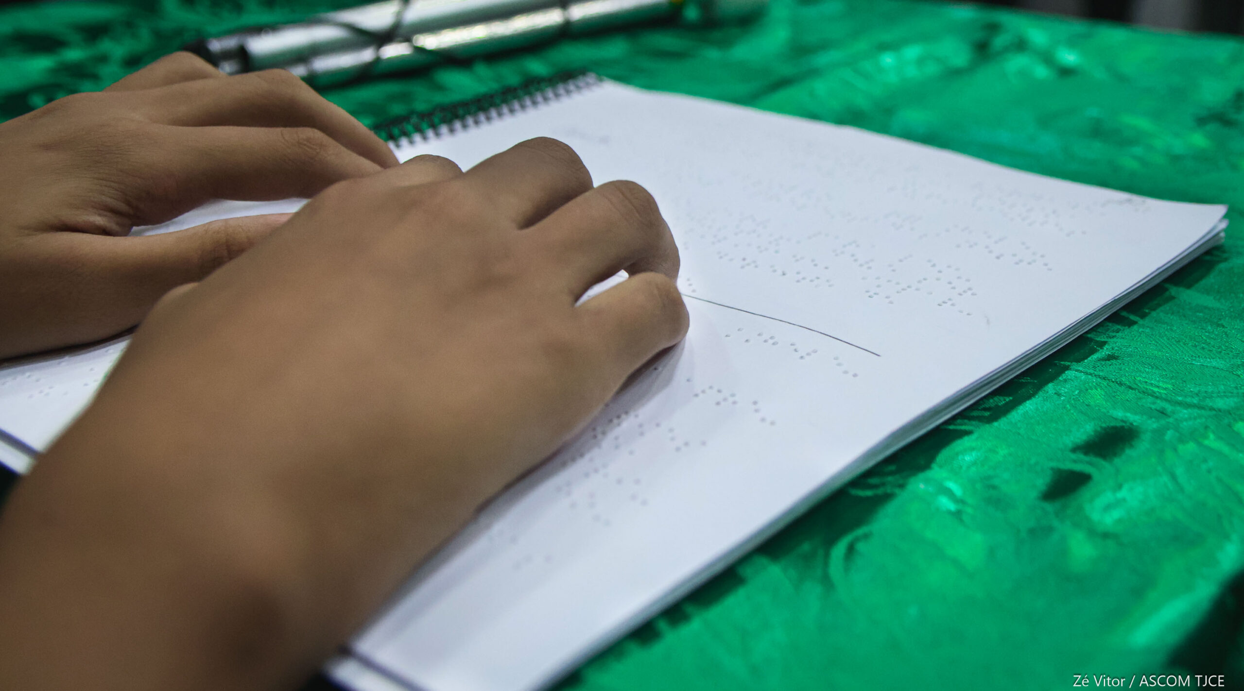 Superação e emoção marcam júri simulado promovido pelo TJCE protagonizado por estudantes cegas(os... - Foto 17