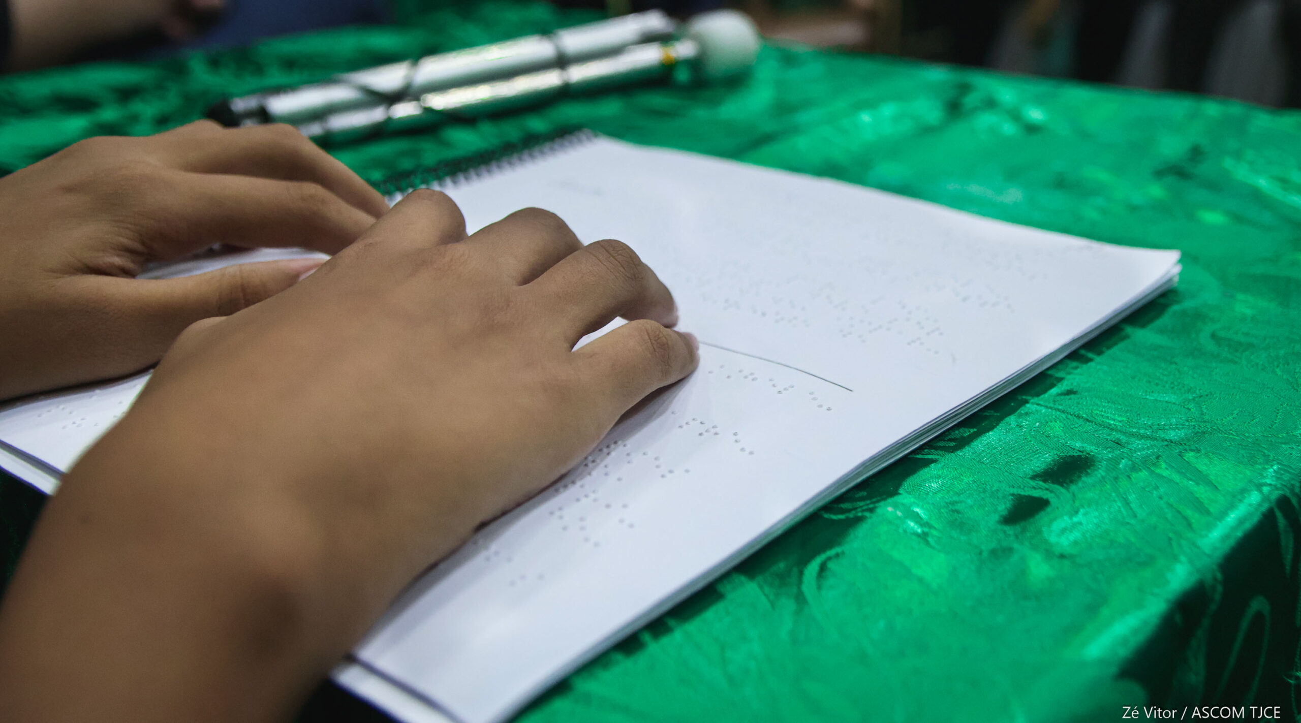 Superação e emoção marcam júri simulado promovido pelo TJCE protagonizado por estudantes cegas(os... - Foto 18