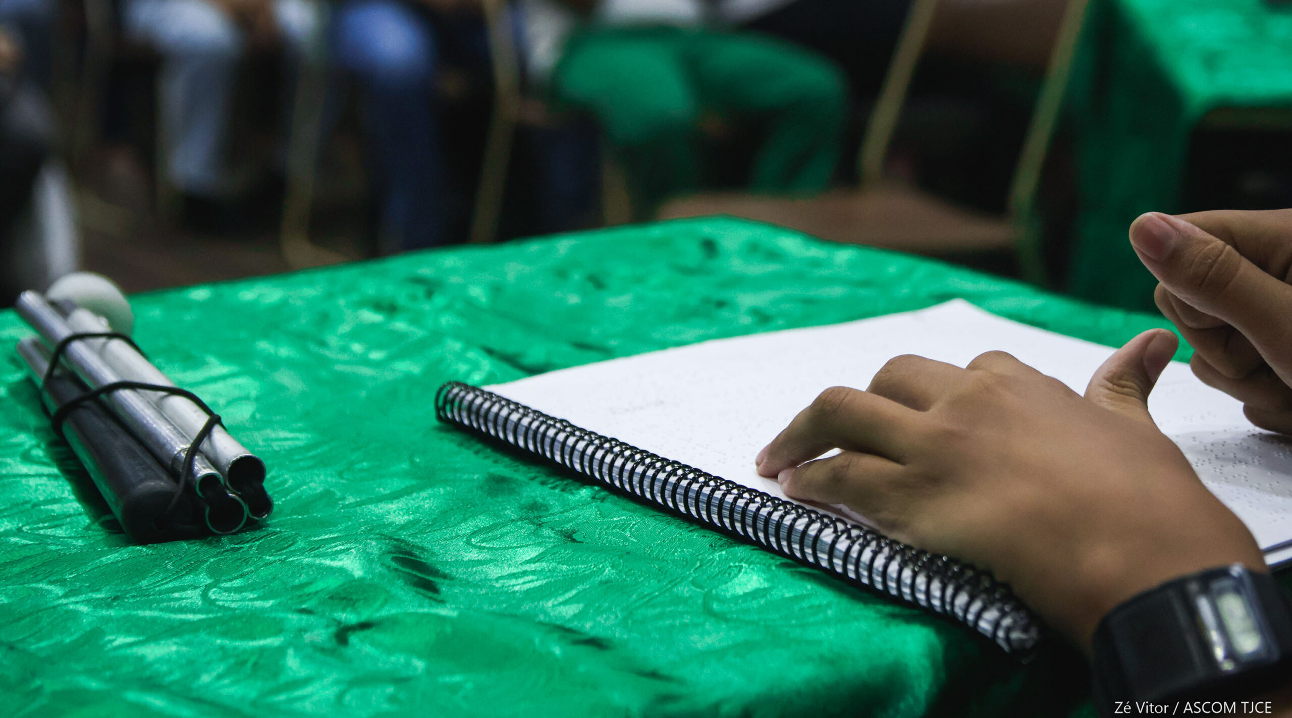 Superação e emoção marcam júri simulado promovido pelo TJCE protagonizado por estudantes cegas(os... - Foto 20