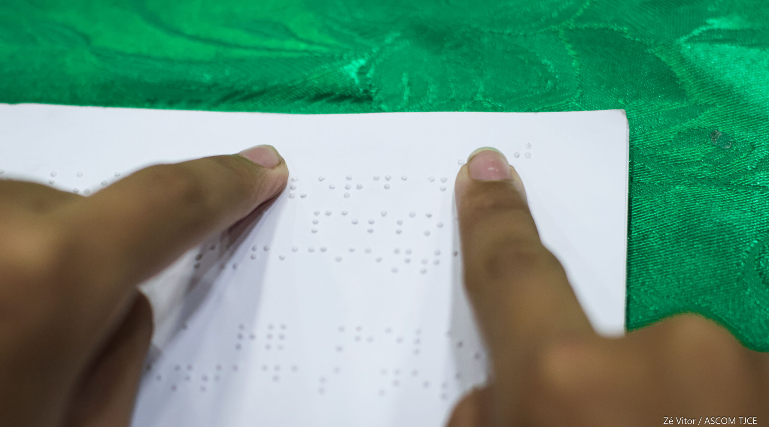 Superação e emoção marcam júri simulado promovido pelo TJCE protagonizado por estudantes cegas(os... - Foto 22