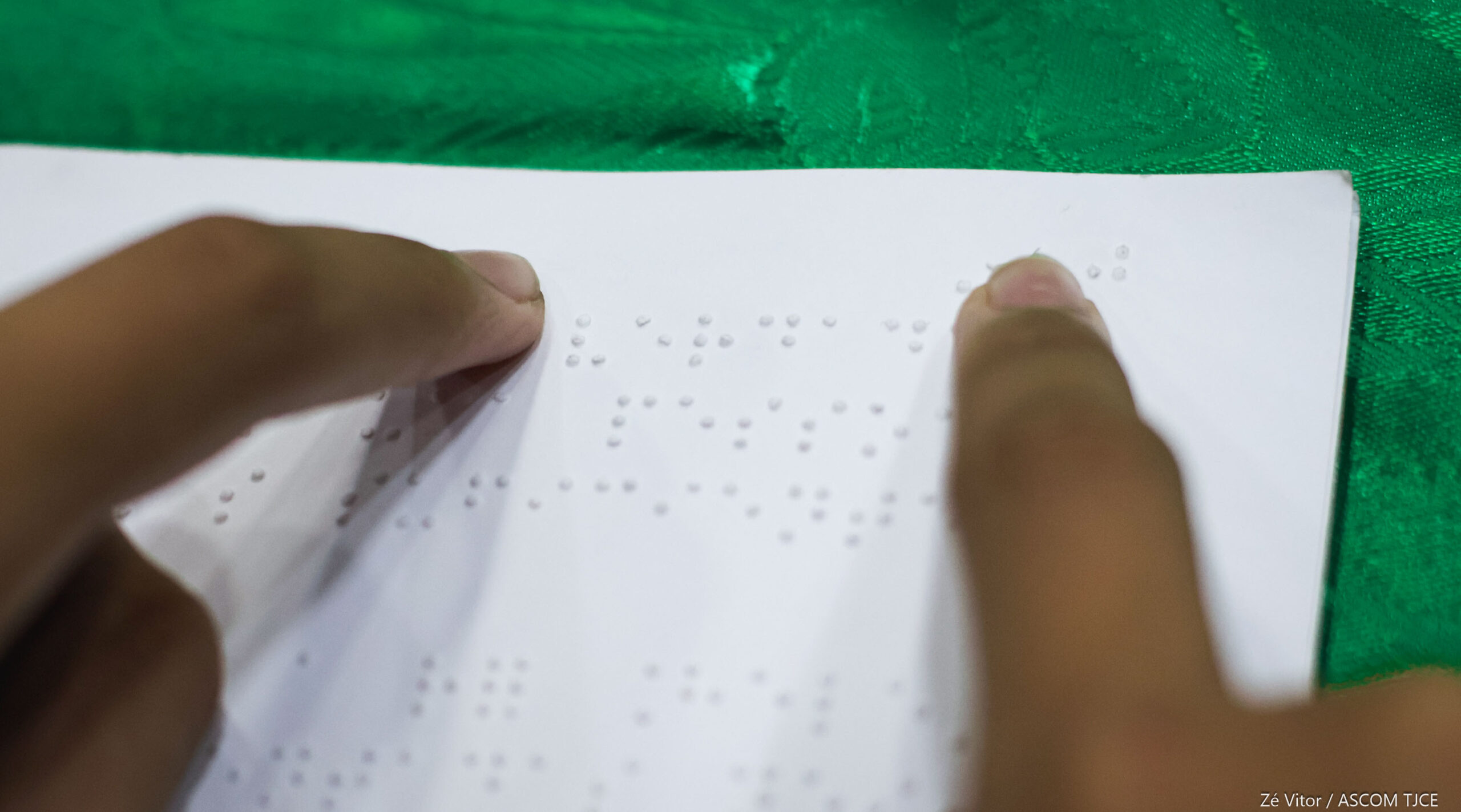Superação e emoção marcam júri simulado promovido pelo TJCE protagonizado por estudantes cegas(os... - Foto 23