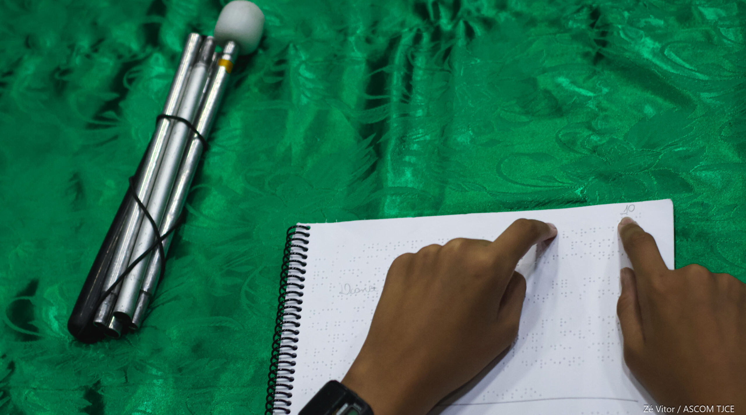 Superação e emoção marcam júri simulado promovido pelo TJCE protagonizado por estudantes cegas(os... - Foto 24