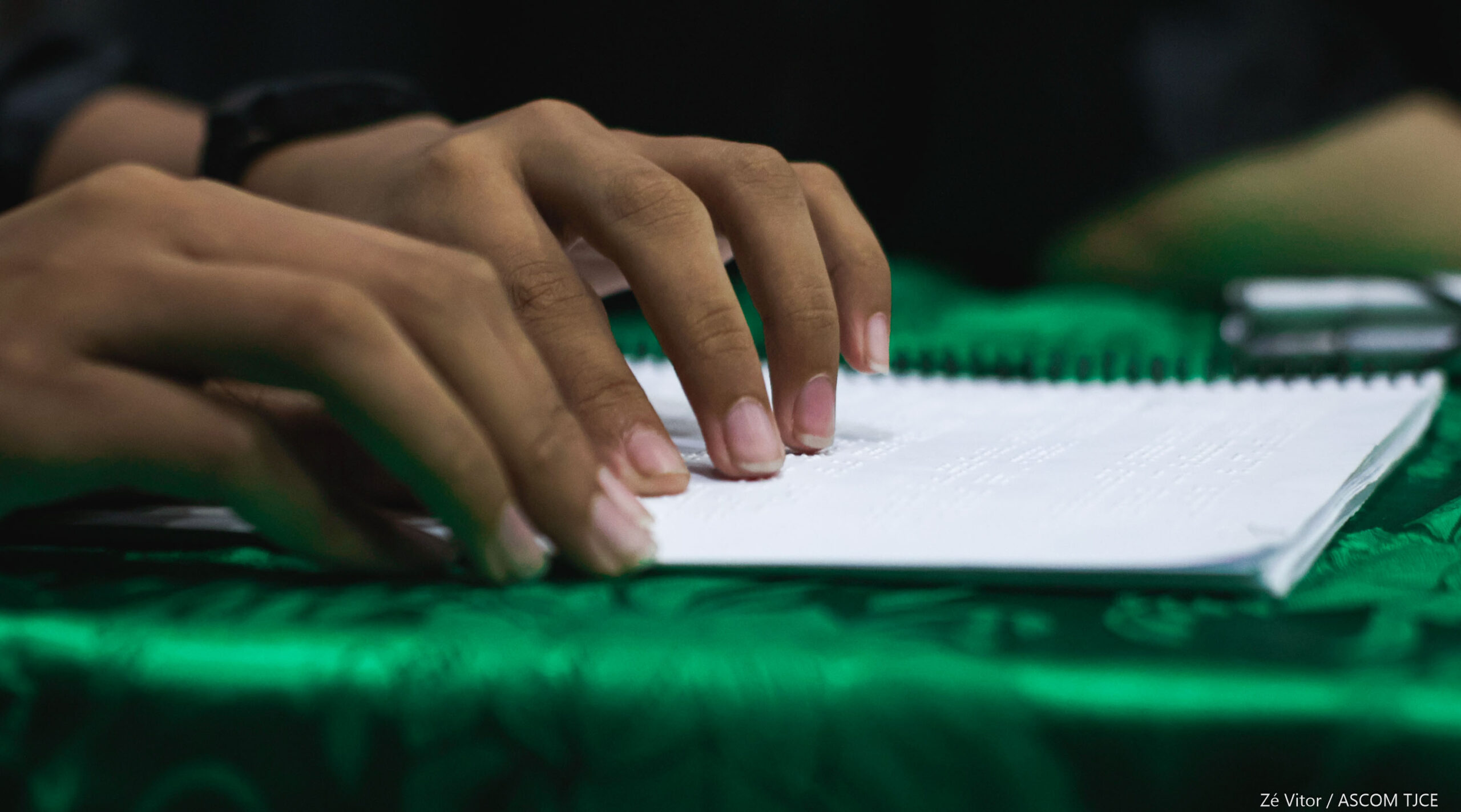 Superação e emoção marcam júri simulado promovido pelo TJCE protagonizado por estudantes cegas(os... - Foto 25