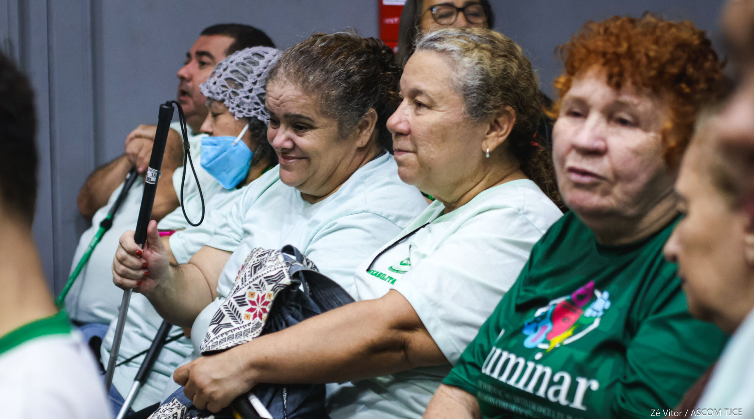 Superação e emoção marcam júri simulado promovido pelo TJCE protagonizado por estudantes cegas(os... - Foto 28