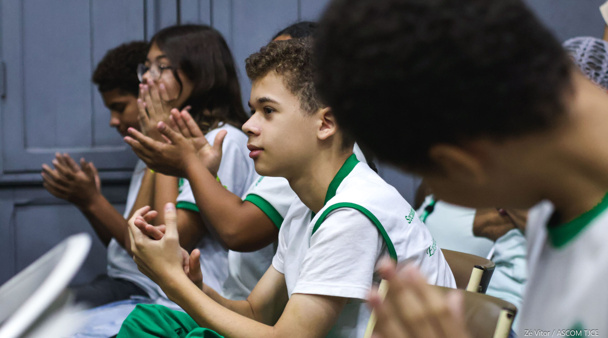 Superação e emoção marcam júri simulado promovido pelo TJCE protagonizado por estudantes cegas(os... - Foto 54