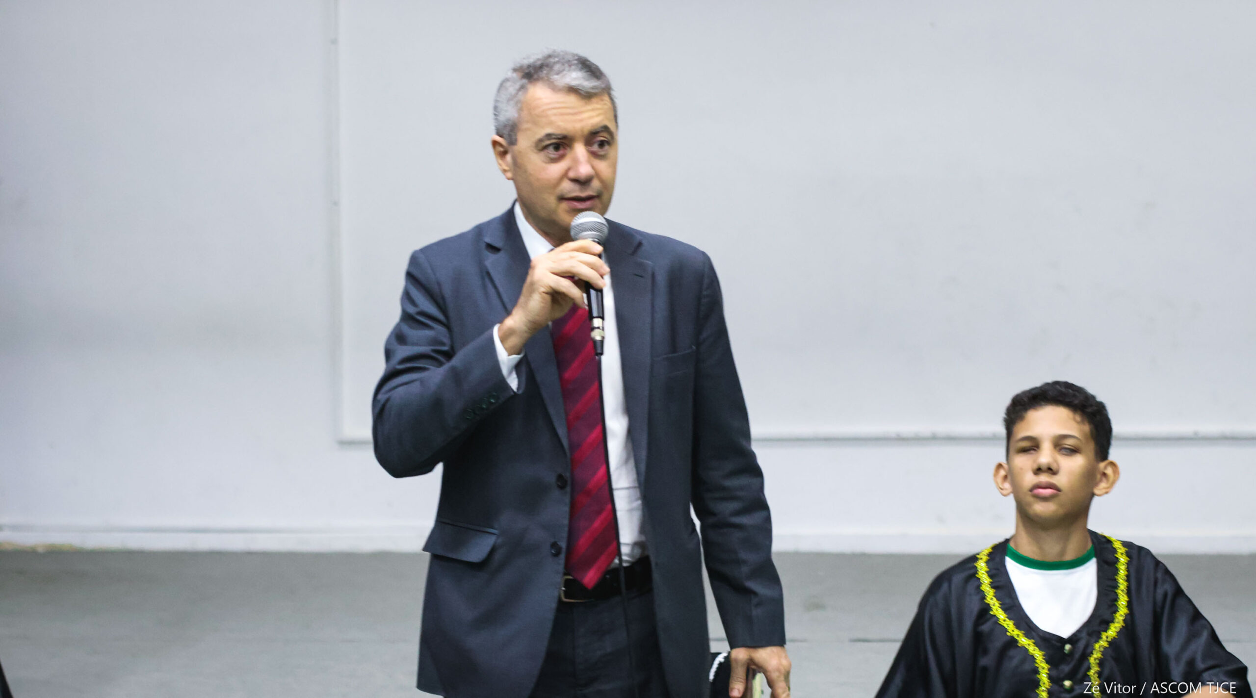 Superação e emoção marcam júri simulado promovido pelo TJCE protagonizado por estudantes cegas(os... - Foto 57