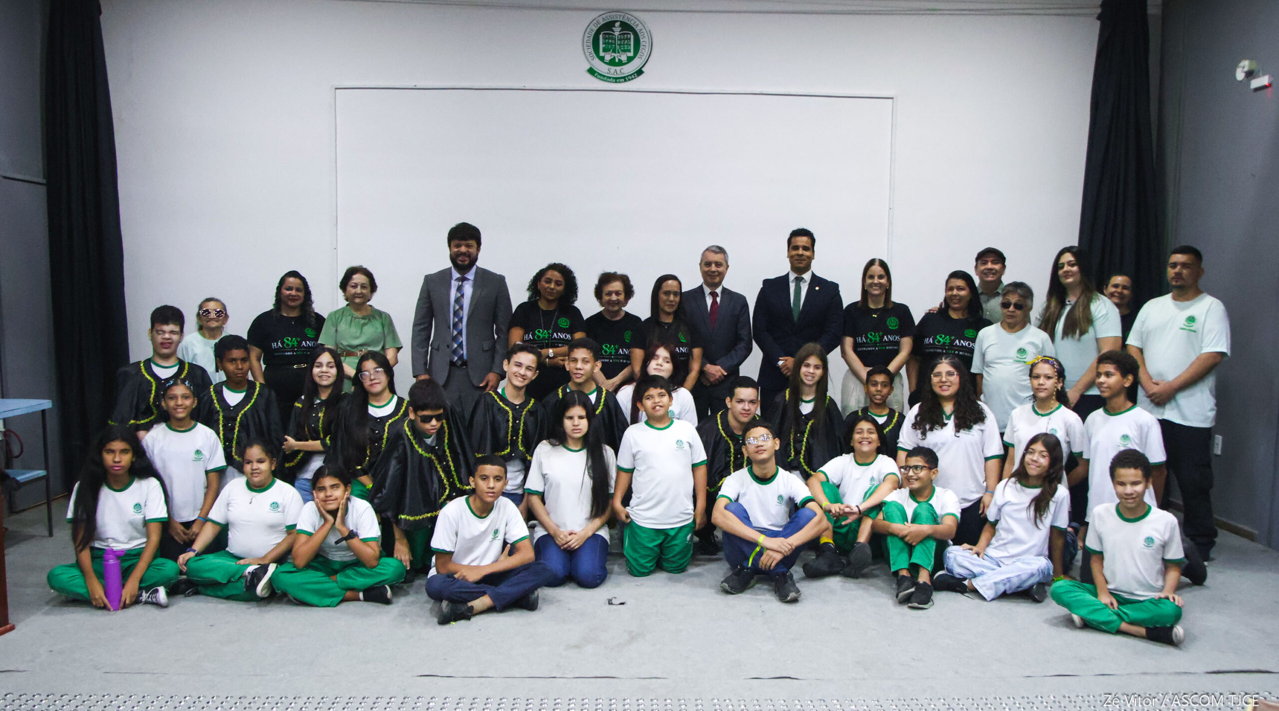 Superação e emoção marcam júri simulado promovido pelo TJCE protagonizado por estudantes cegas(os... - Foto 15