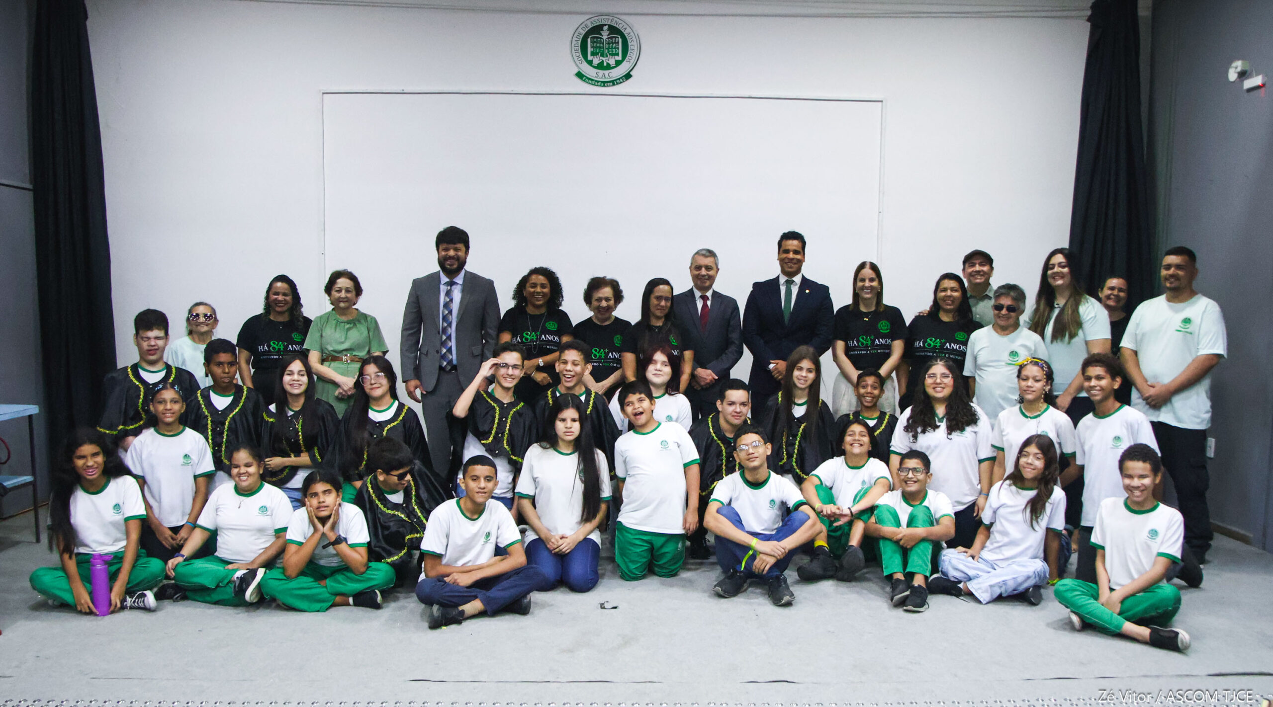 Superação e emoção marcam júri simulado promovido pelo TJCE protagonizado por estudantes cegas(os... - Foto 67