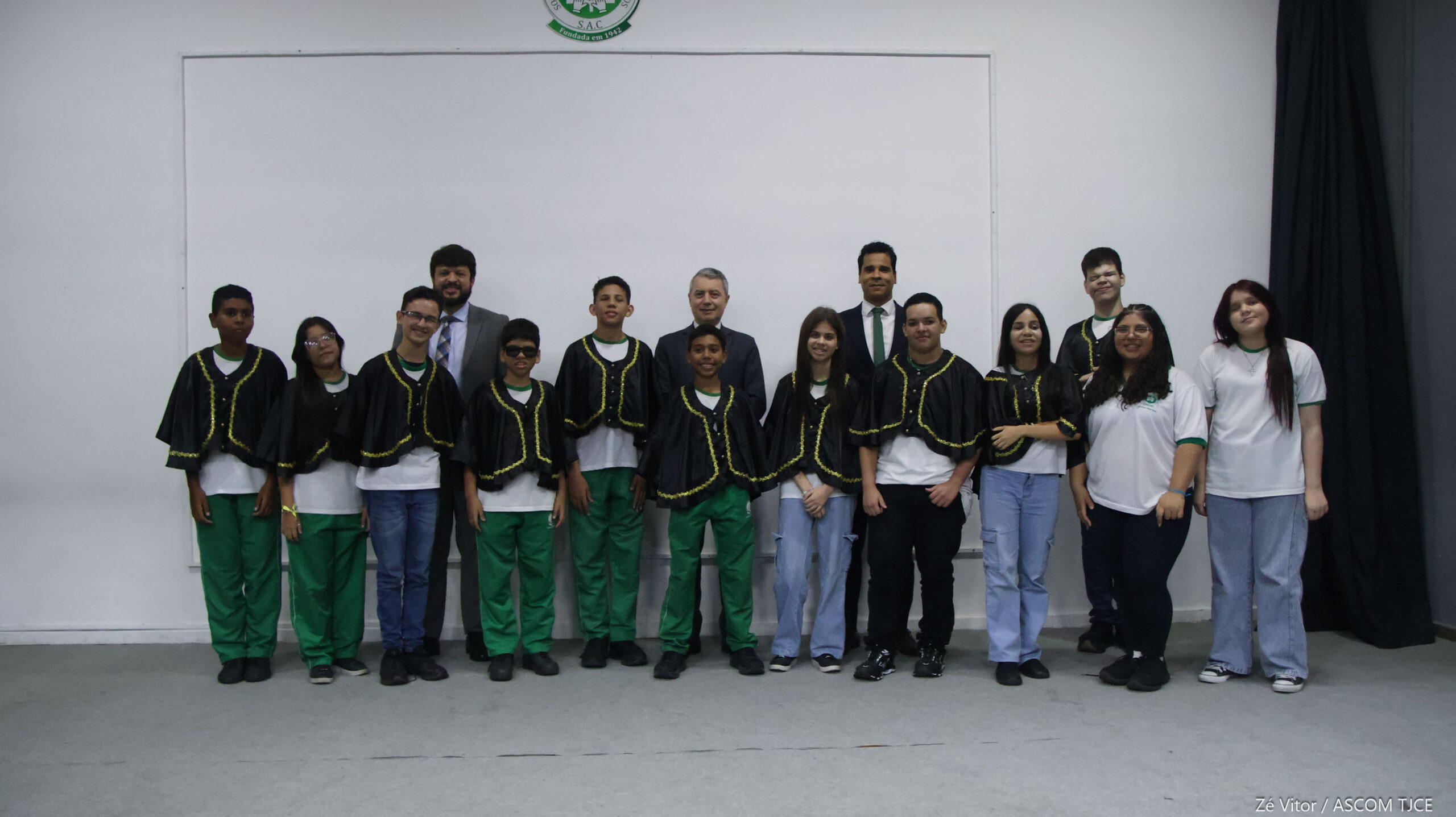 Superação e emoção marcam júri simulado promovido pelo TJCE protagonizado por estudantes cegas(os... - Foto 68
