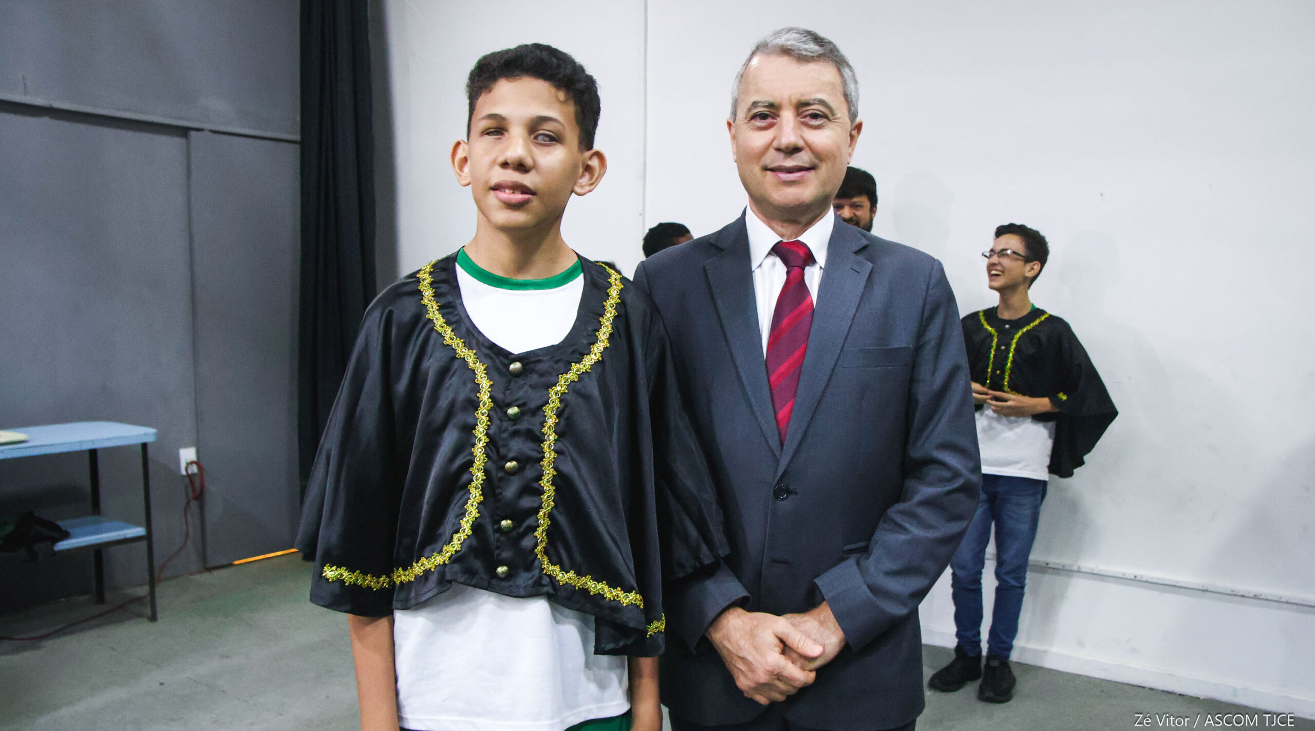 Superação e emoção marcam júri simulado promovido pelo TJCE protagonizado por estudantes cegas(os... - Foto 69