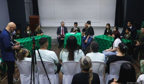 Superação e emoção marcam júri simulado promovido pelo TJCE protagonizado por estudantes cegas(os...