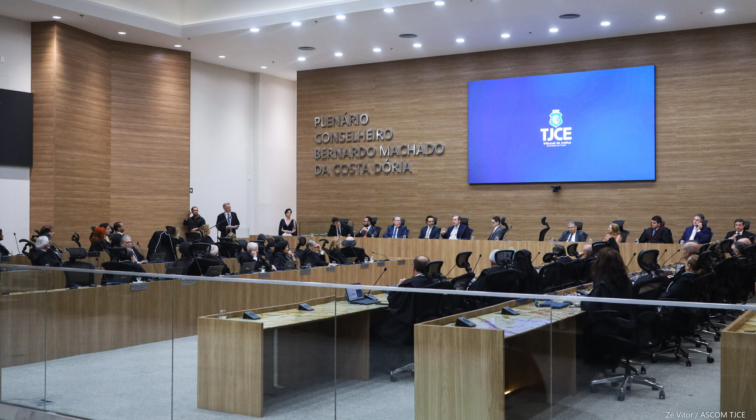 Inauguração do Plenário do TJCE representa marco histórico na trajetória do Judiciário cearense - Foto 96