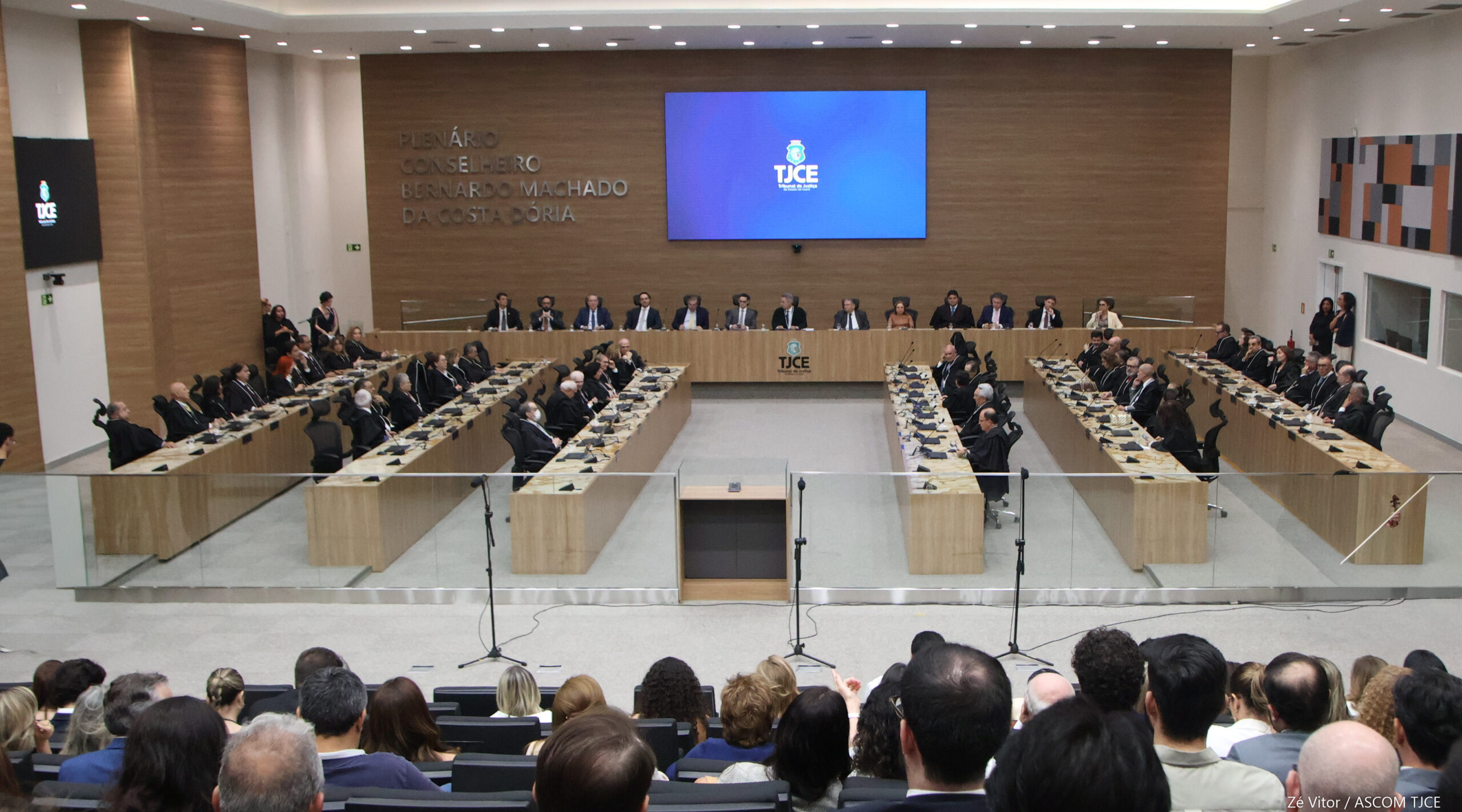 Inauguração do Plenário do TJCE representa marco histórico na trajetória do Judiciário cearense - Foto 110