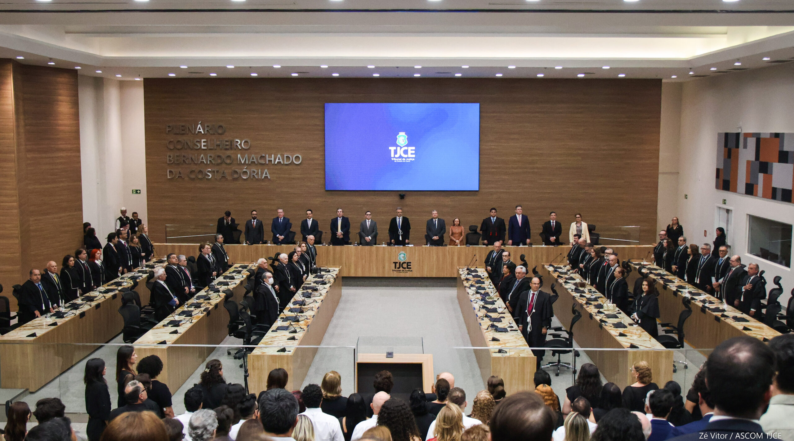 Inauguração do Plenário do TJCE representa marco histórico na trajetória do Judiciário cearense - Foto 113