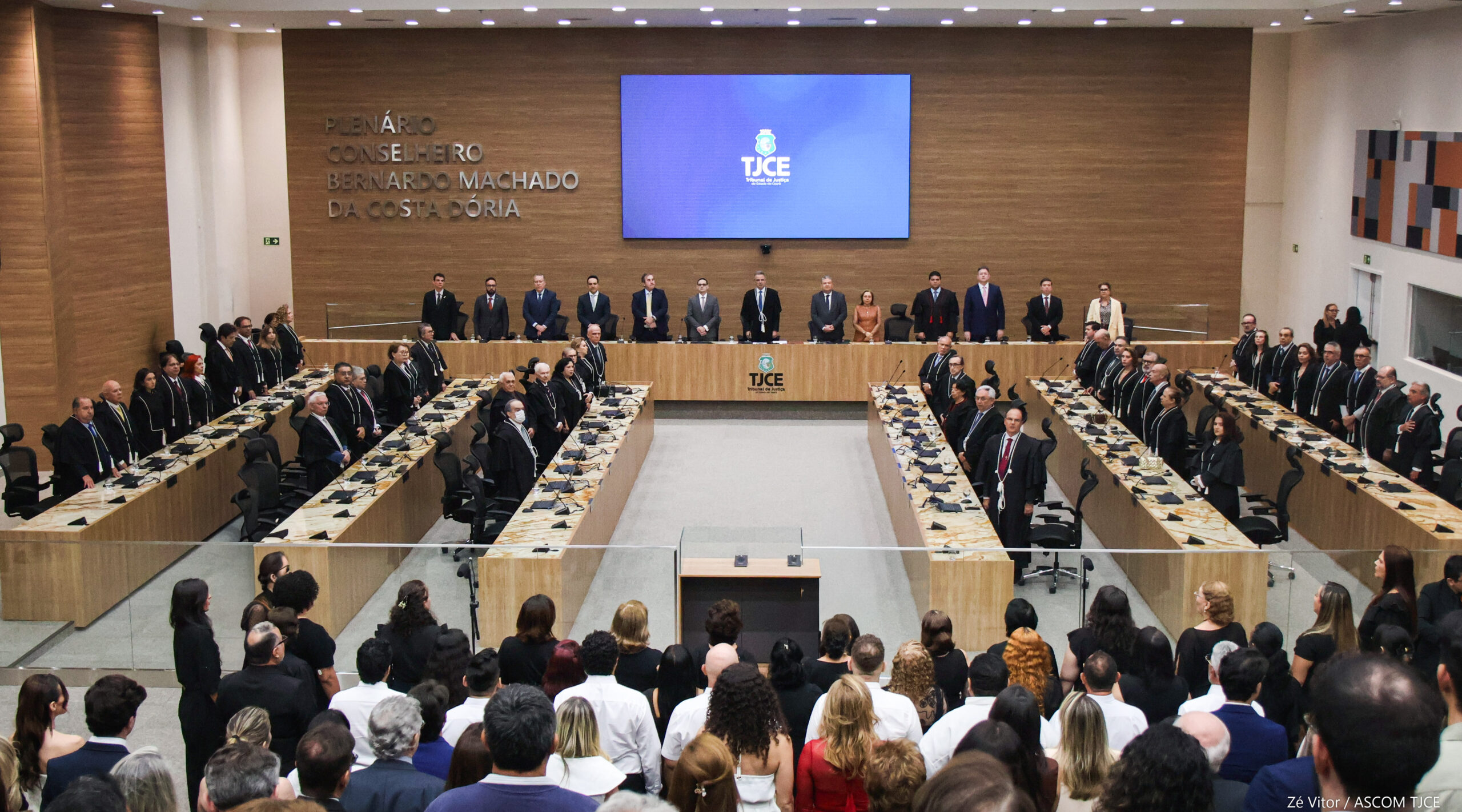 Inauguração do Plenário do TJCE representa marco histórico na trajetória do Judiciário cearense - Foto 114