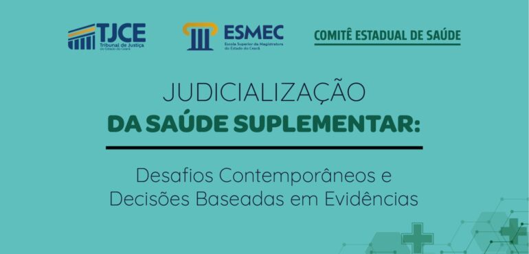 Seminário sobre os desafios da judicialização da saúde suplementar será no dia 24/09 na Corregedoria da Justiça