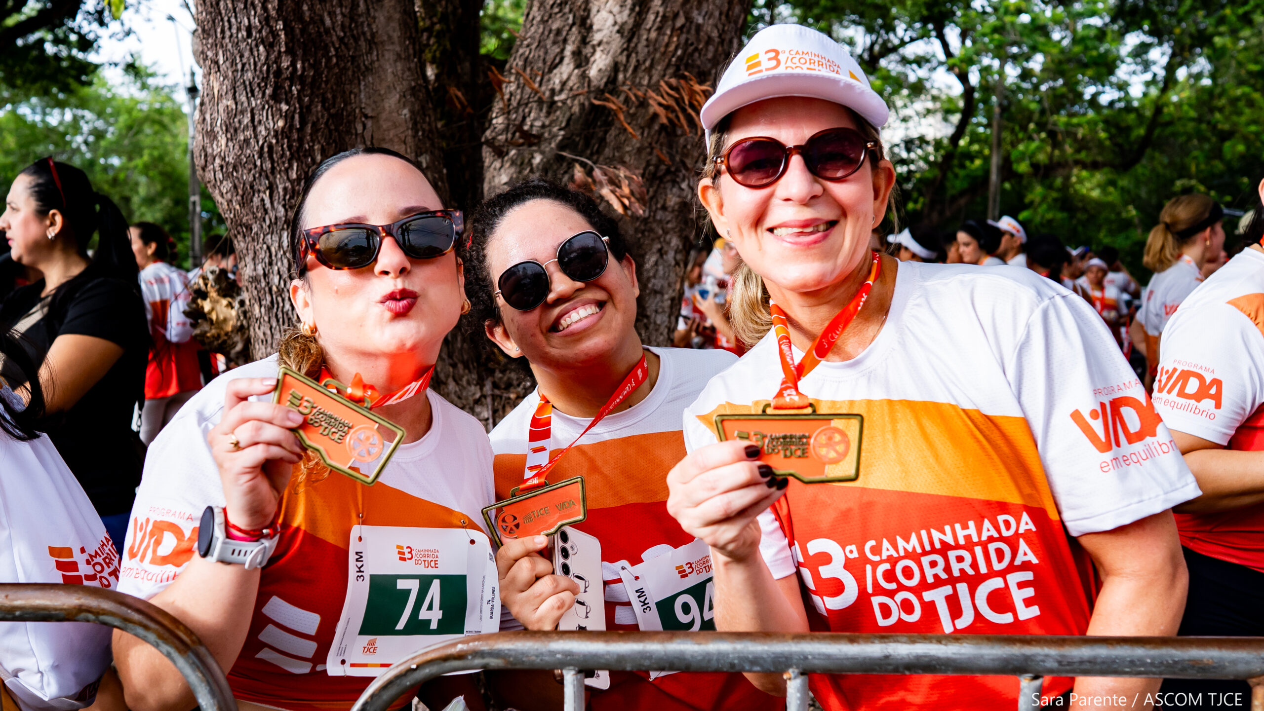 3ª Caminhada/Corrida do TJCE reúne membros do Judiciário em comemoração ao Mês do Servidor - Foto 62