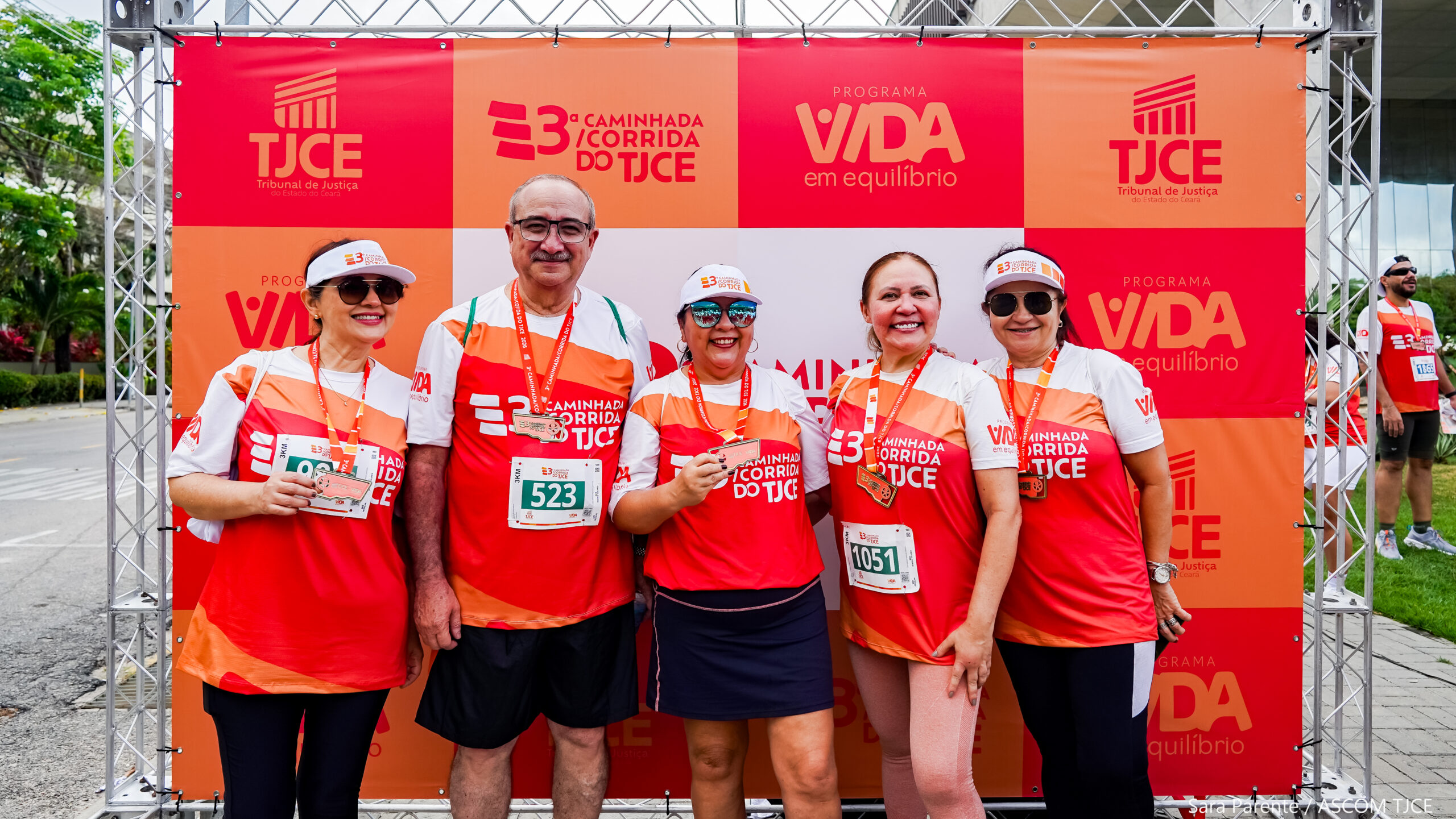 3ª Caminhada/Corrida do TJCE reúne membros do Judiciário em comemoração ao Mês do Servidor - Foto 65