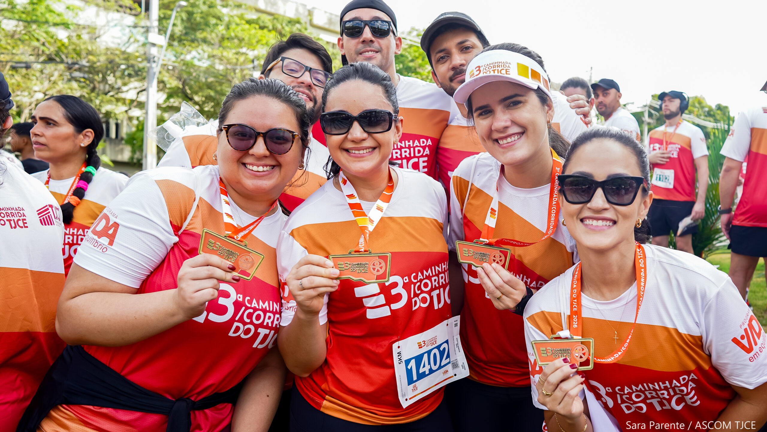3ª Caminhada/Corrida do TJCE reúne membros do Judiciário em comemoração ao Mês do Servidor - Foto 70