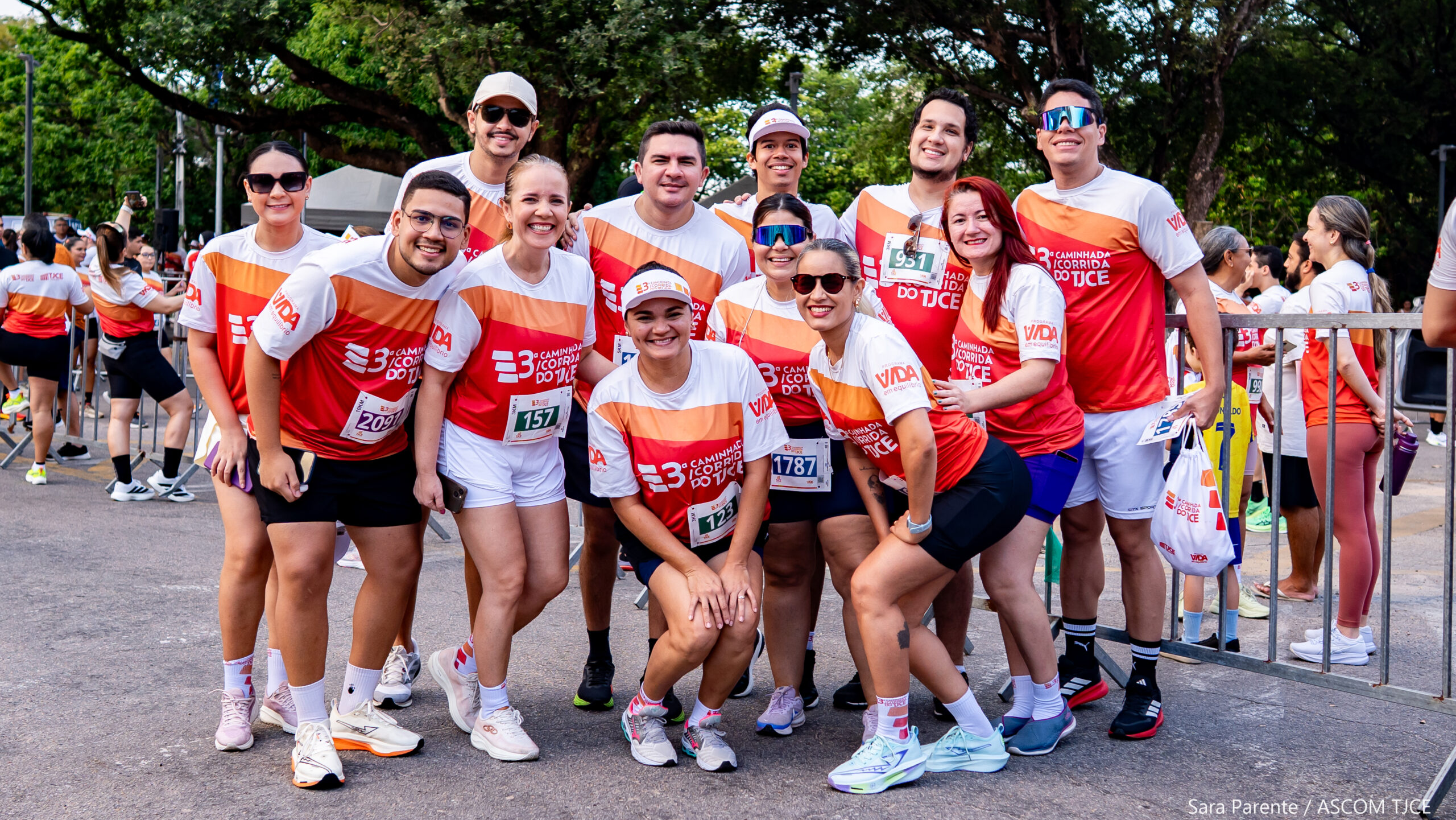 3ª Caminhada/Corrida do TJCE reúne membros do Judiciário em comemoração ao Mês do Servidor - Foto 39