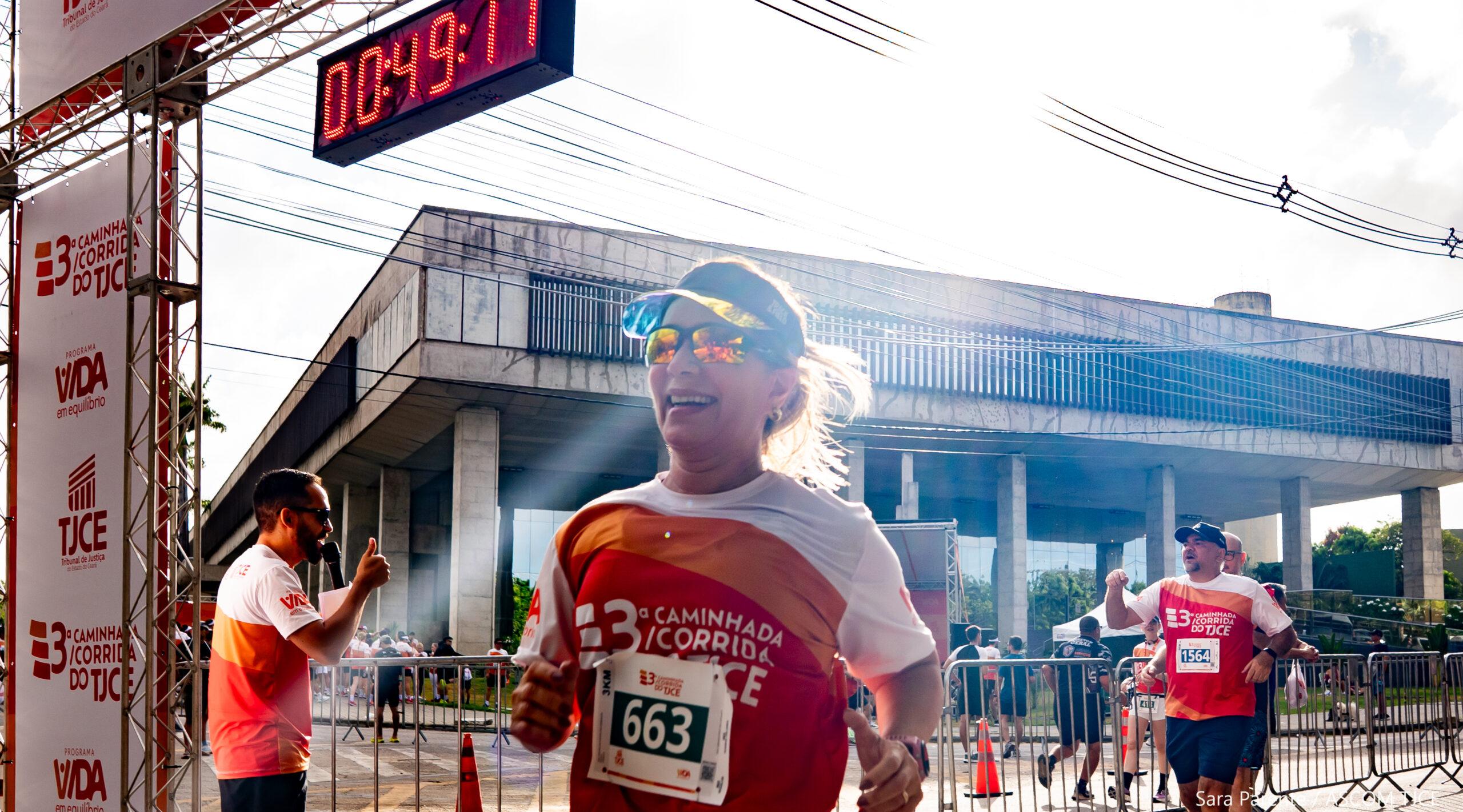 3ª Caminhada/Corrida do TJCE reúne membros do Judiciário em comemoração ao Mês do Servidor - Foto 75