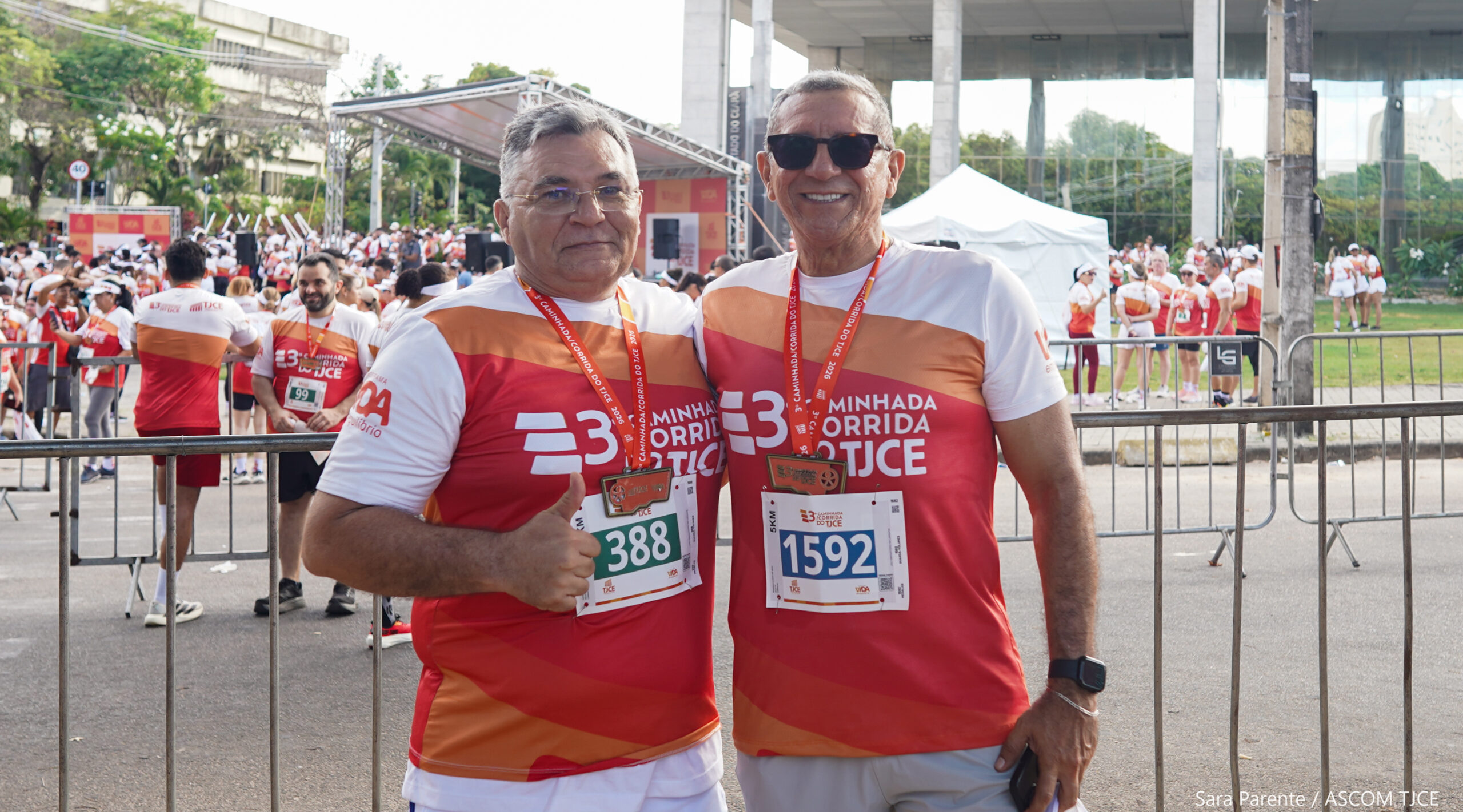 3ª Caminhada/Corrida do TJCE reúne membros do Judiciário em comemoração ao Mês do Servidor - Foto 76
