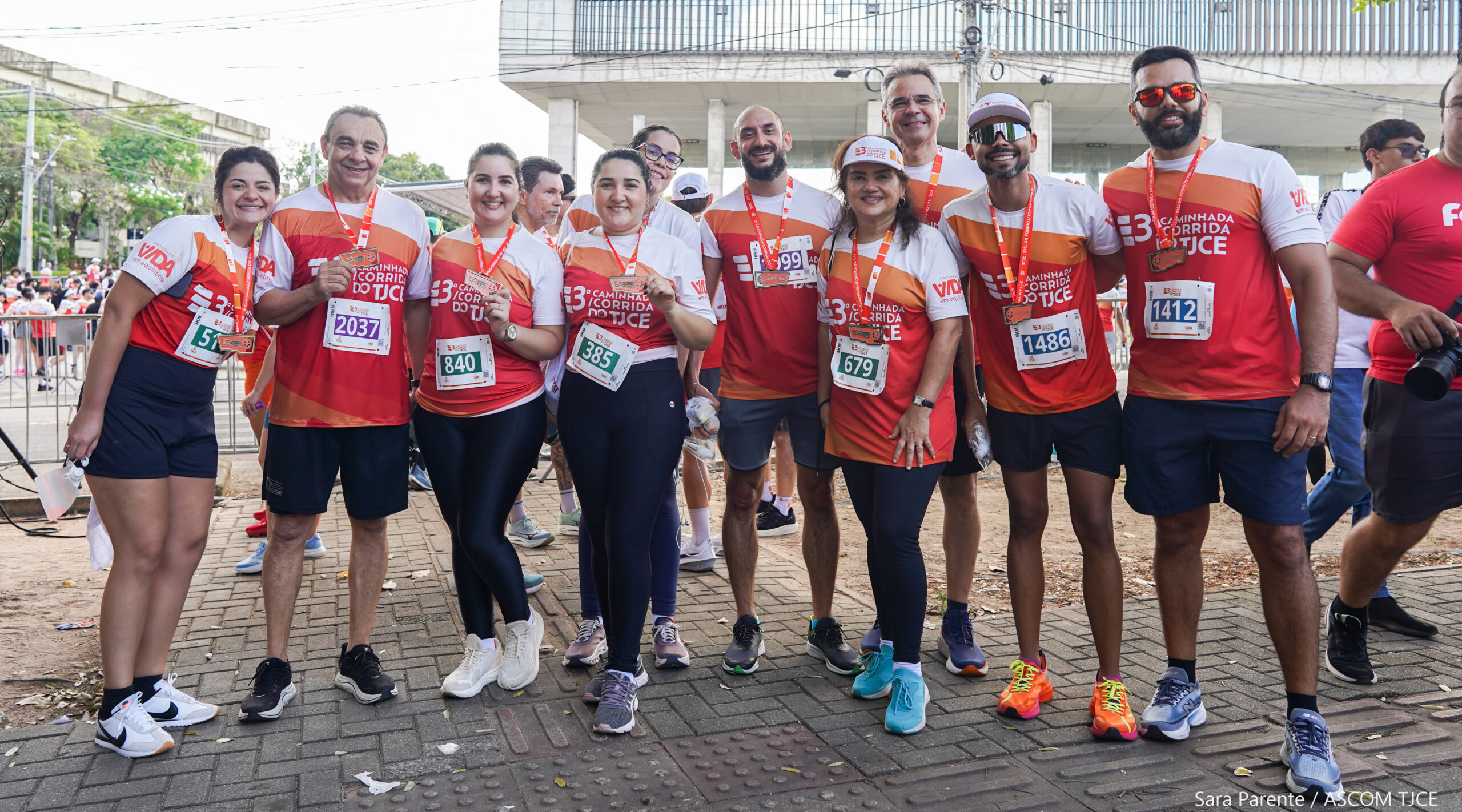 3ª Caminhada/Corrida do TJCE reúne membros do Judiciário em comemoração ao Mês do Servidor - Foto 78