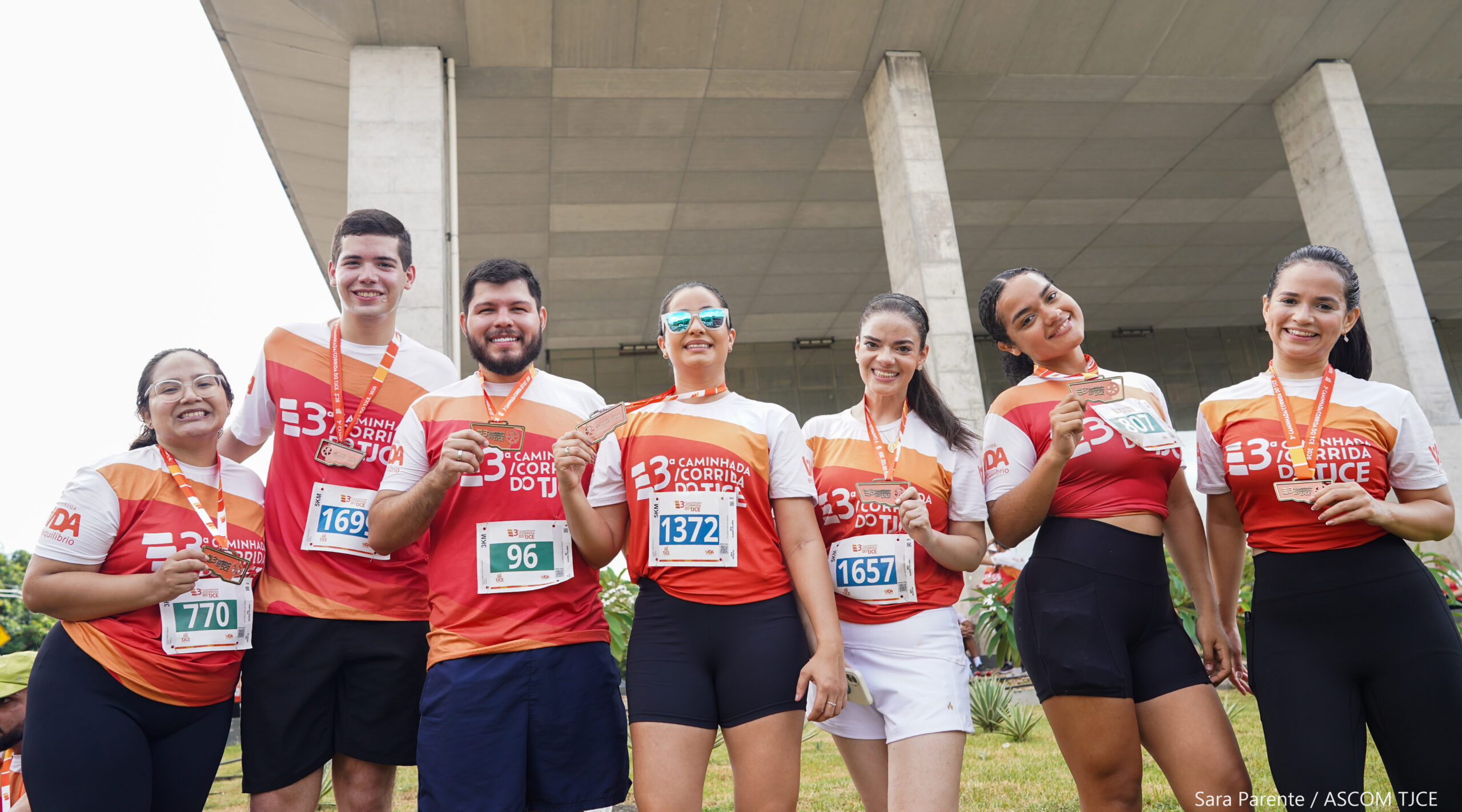 3ª Caminhada/Corrida do TJCE reúne membros do Judiciário em comemoração ao Mês do Servidor - Foto 82