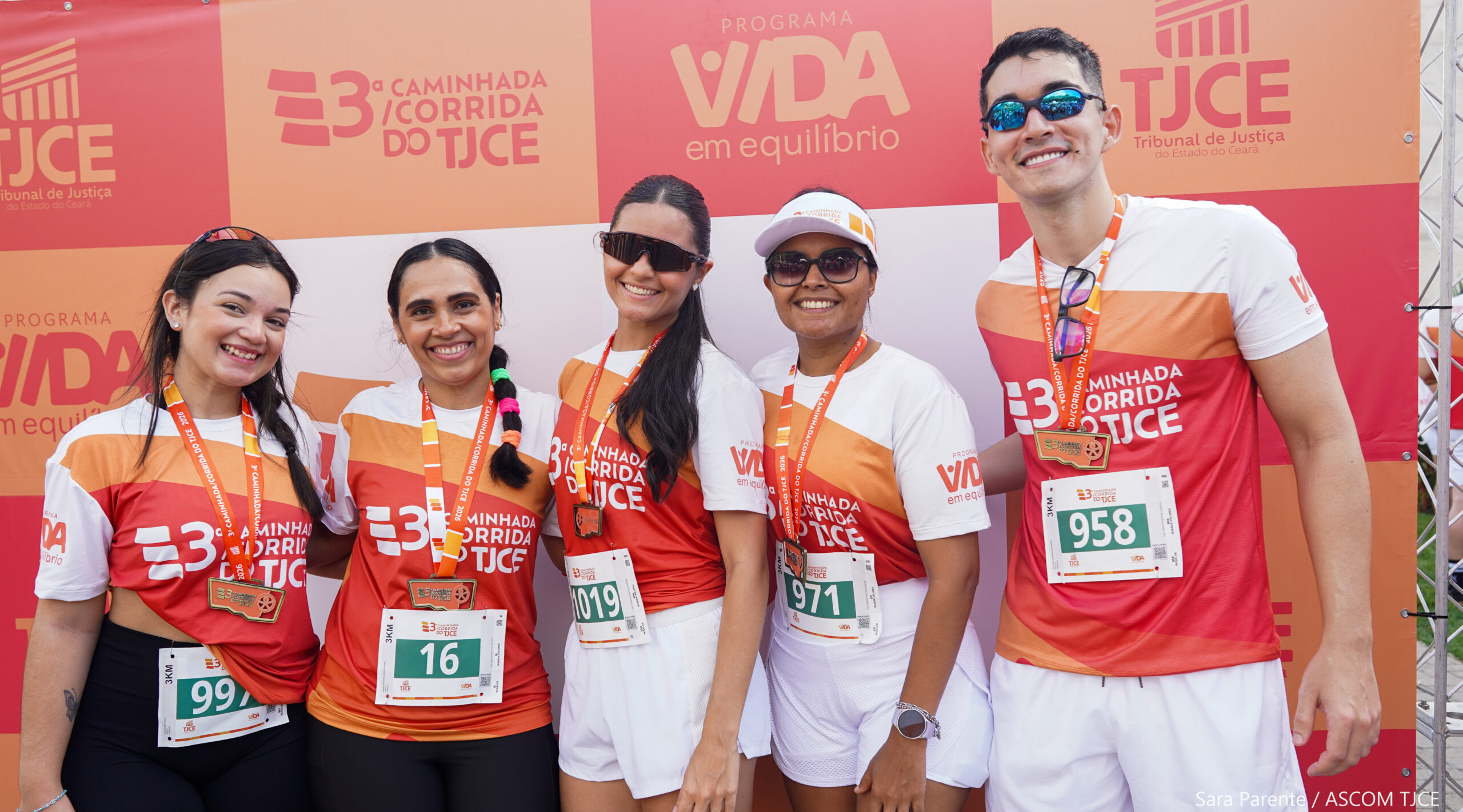 3ª Caminhada/Corrida do TJCE reúne membros do Judiciário em comemoração ao Mês do Servidor - Foto 83