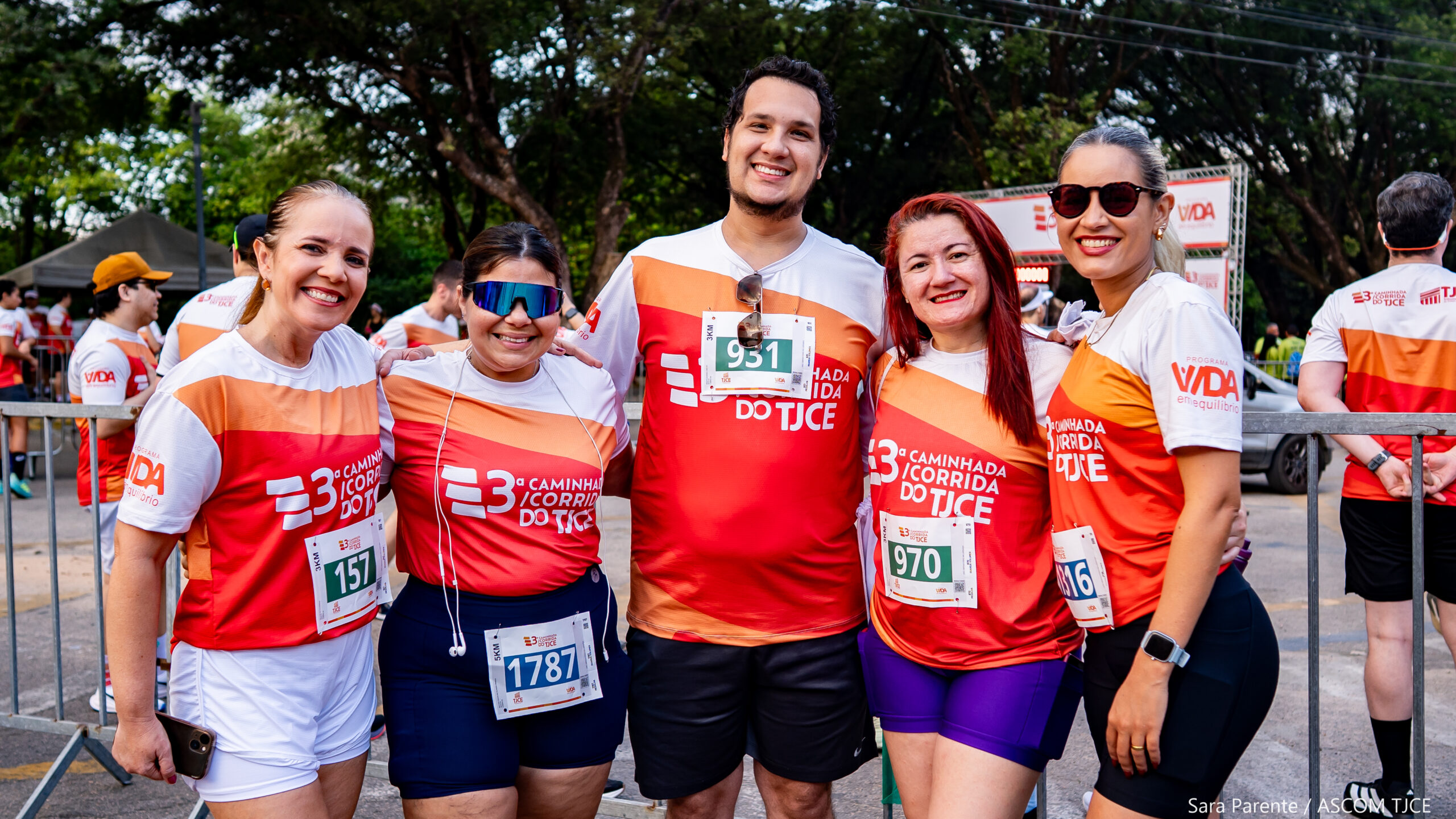 3ª Caminhada/Corrida do TJCE reúne membros do Judiciário em comemoração ao Mês do Servidor - Foto 40