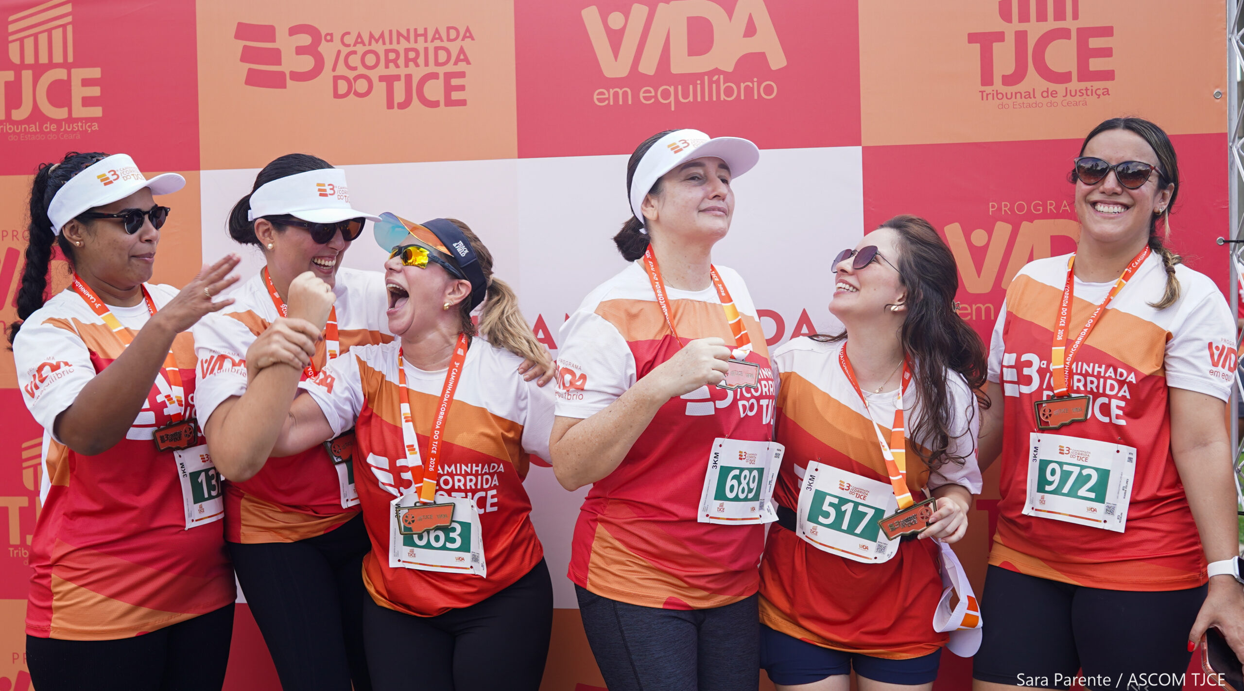 3ª Caminhada/Corrida do TJCE reúne membros do Judiciário em comemoração ao Mês do Servidor - Foto 85