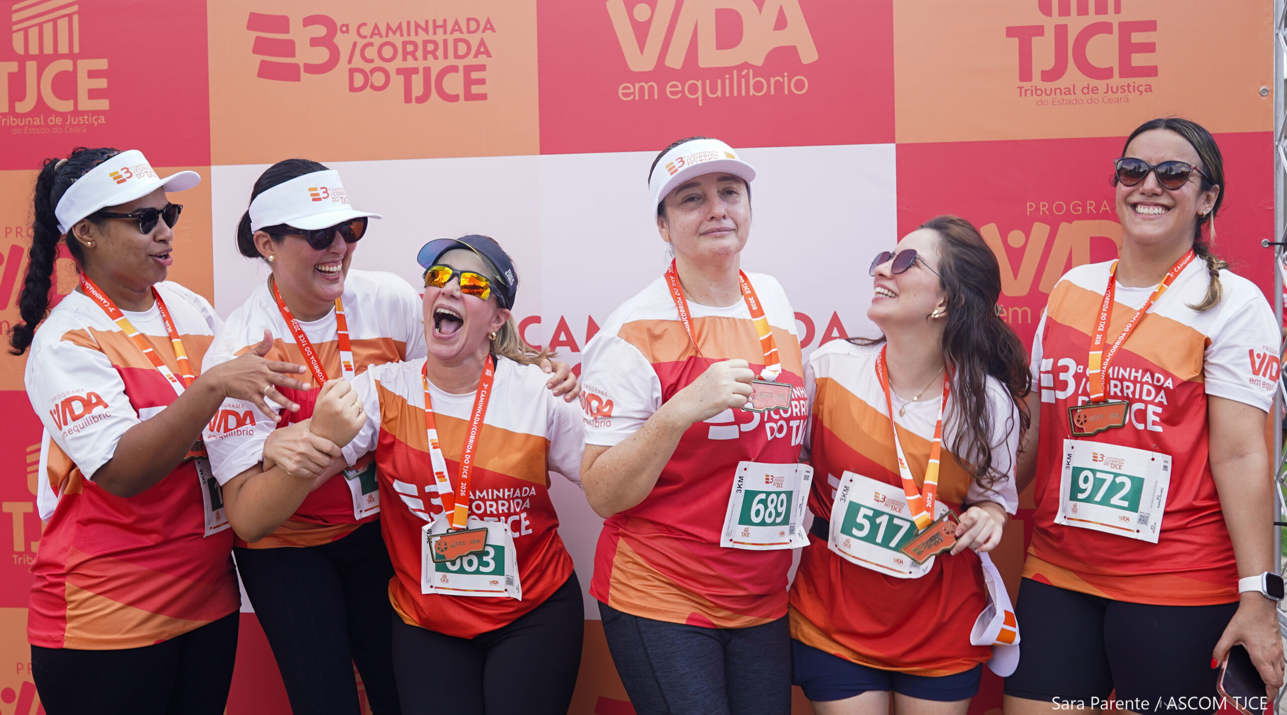 3ª Caminhada/Corrida do TJCE reúne membros do Judiciário em comemoração ao Mês do Servidor - Foto 86