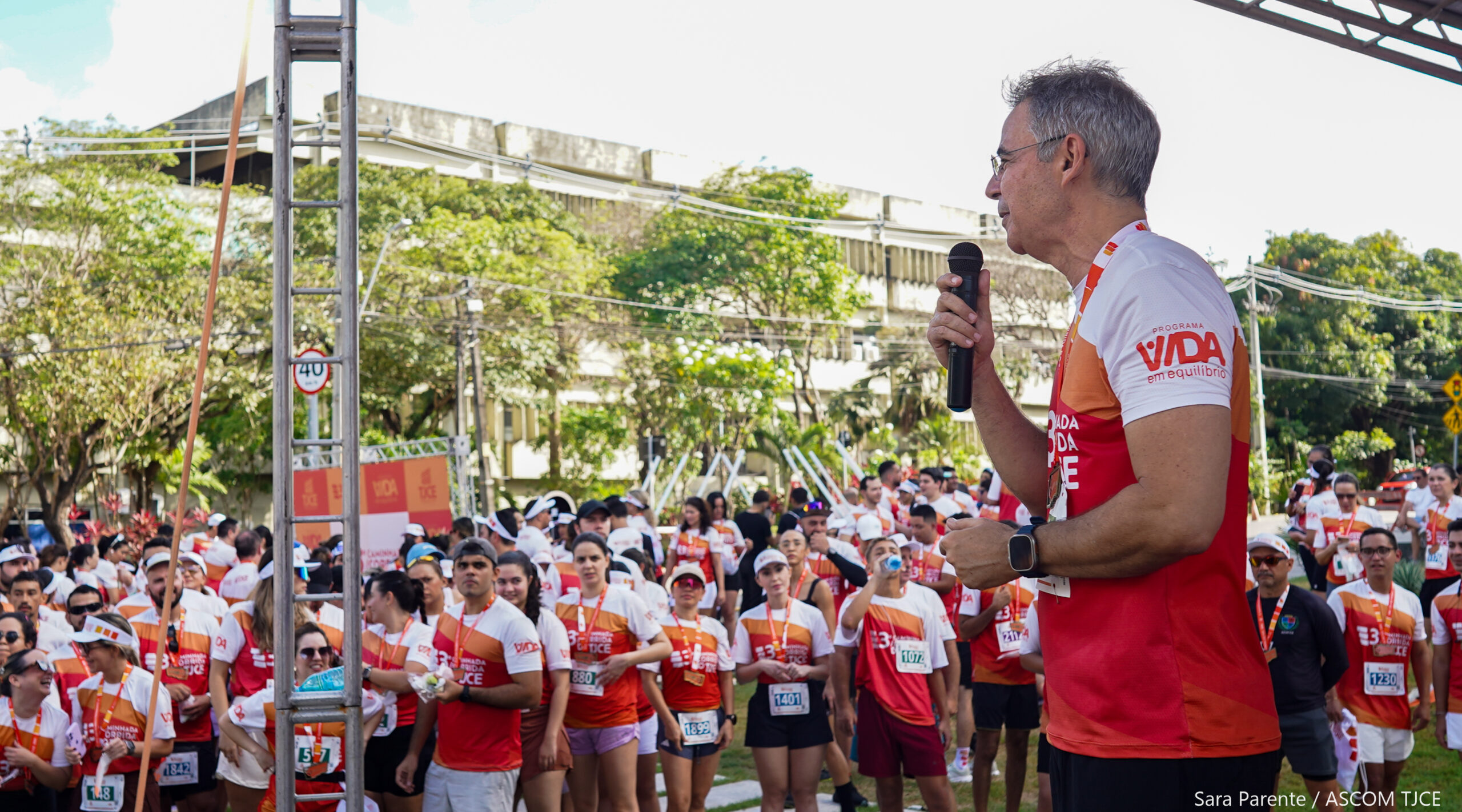 3ª Caminhada/Corrida do TJCE reúne membros do Judiciário em comemoração ao Mês do Servidor - Foto 87