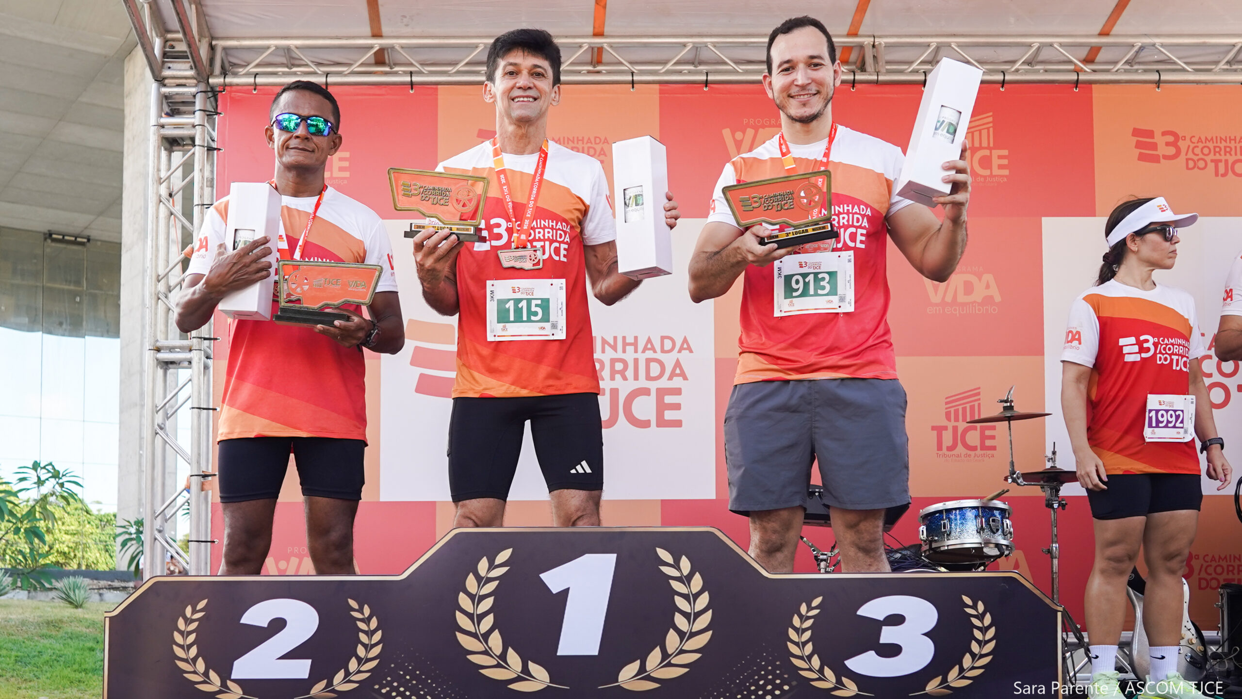 3ª Caminhada/Corrida do TJCE reúne membros do Judiciário em comemoração ao Mês do Servidor - Foto 106
