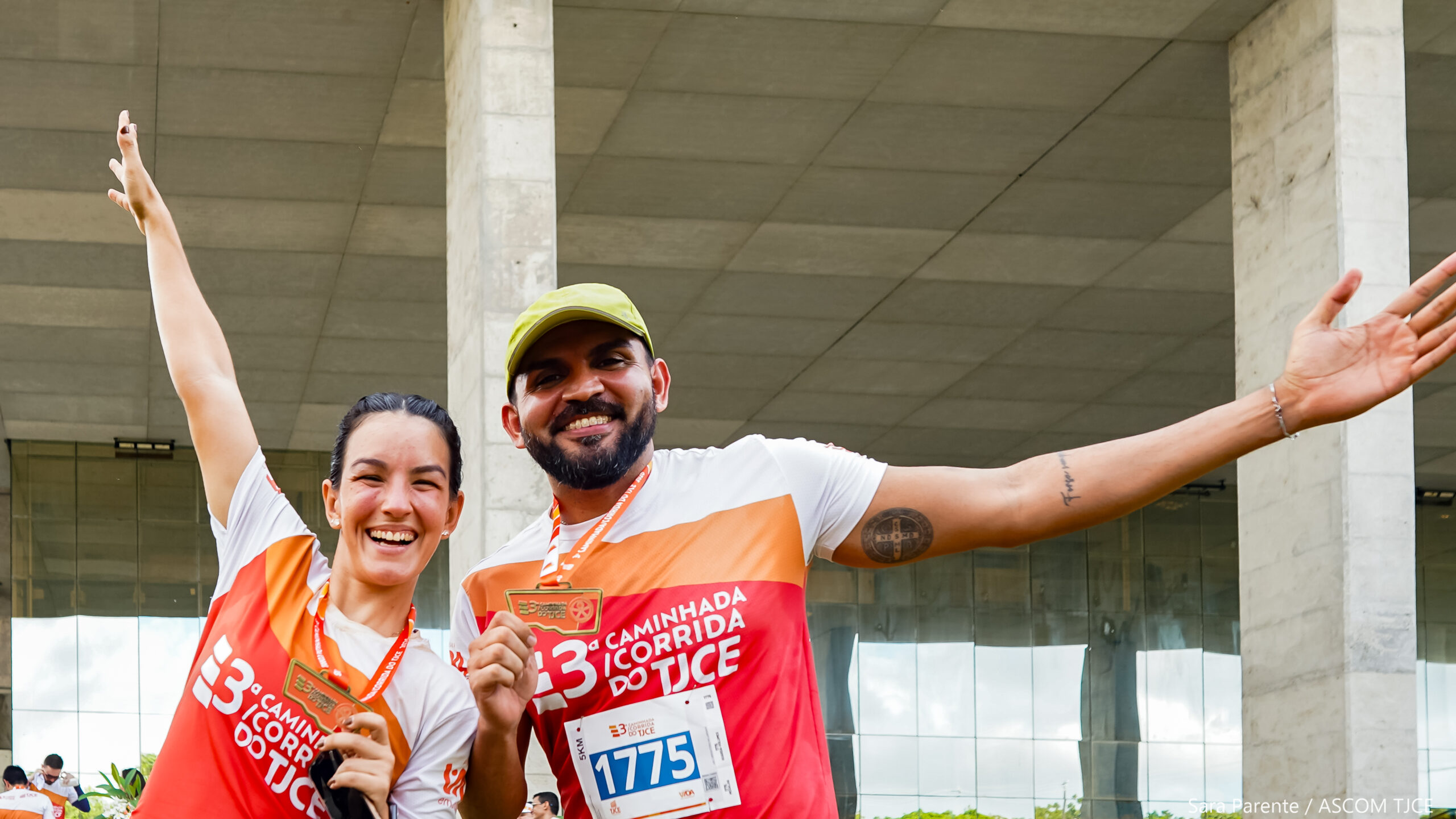3ª Caminhada/Corrida do TJCE reúne membros do Judiciário em comemoração ao Mês do Servidor - Foto 110