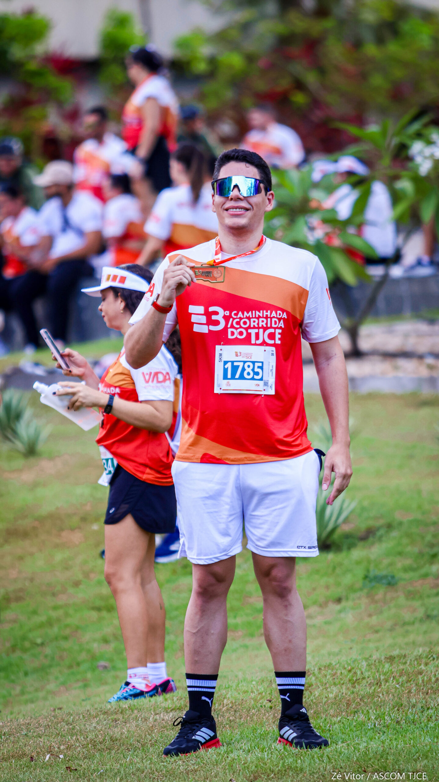 3ª Caminhada/Corrida do TJCE reúne membros do Judiciário em comemoração ao Mês do Servidor - Foto 18