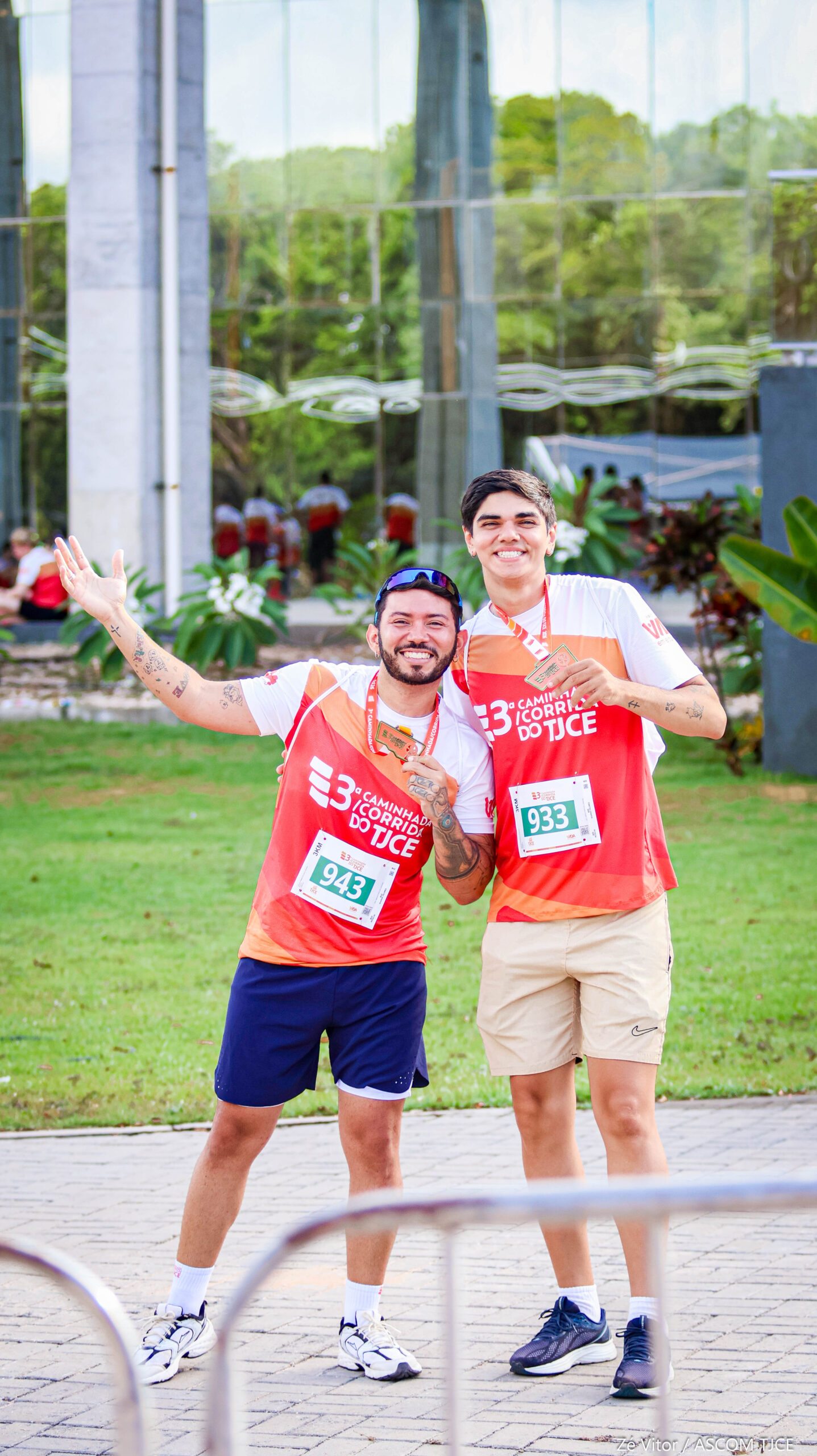 3ª Caminhada/Corrida do TJCE reúne membros do Judiciário em comemoração ao Mês do Servidor - Foto 133