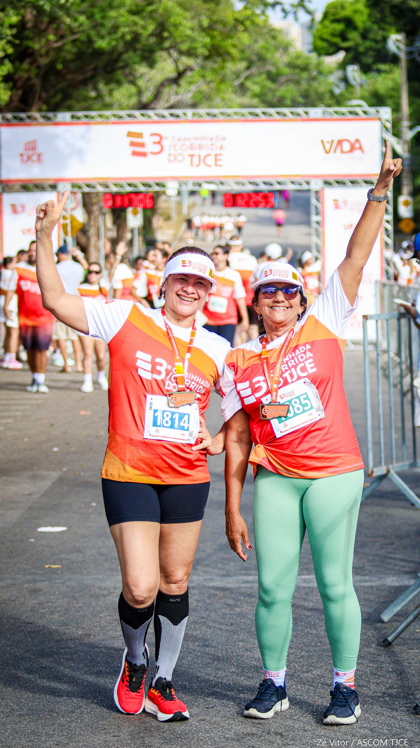 3ª Caminhada/Corrida do TJCE reúne membros do Judiciário em comemoração ao Mês do Servidor - Foto 30