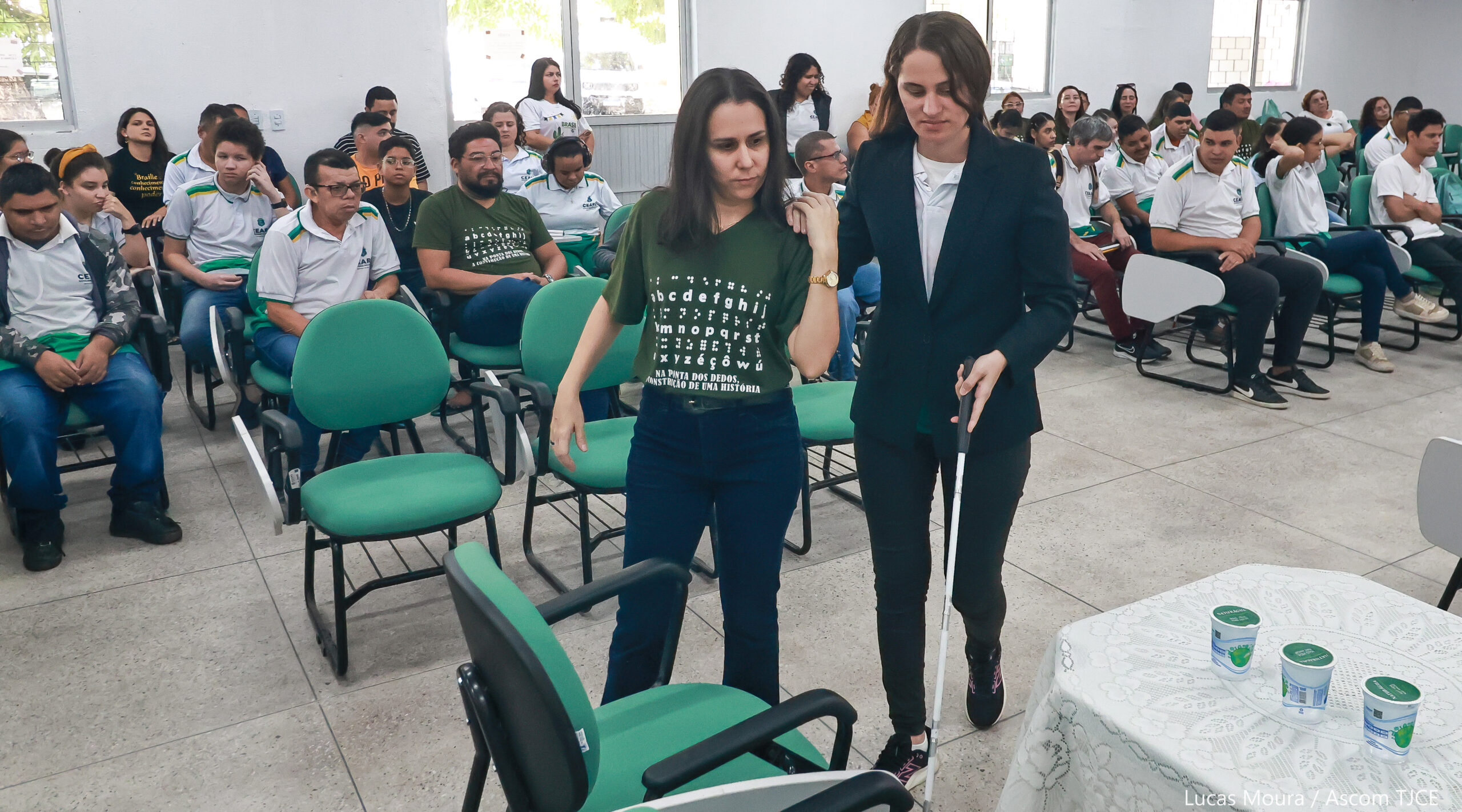 ‘Justiça de Olhos Abertos’ leva júri simulado para dentro da sala de aula com foco na inclusão de... - Foto 29