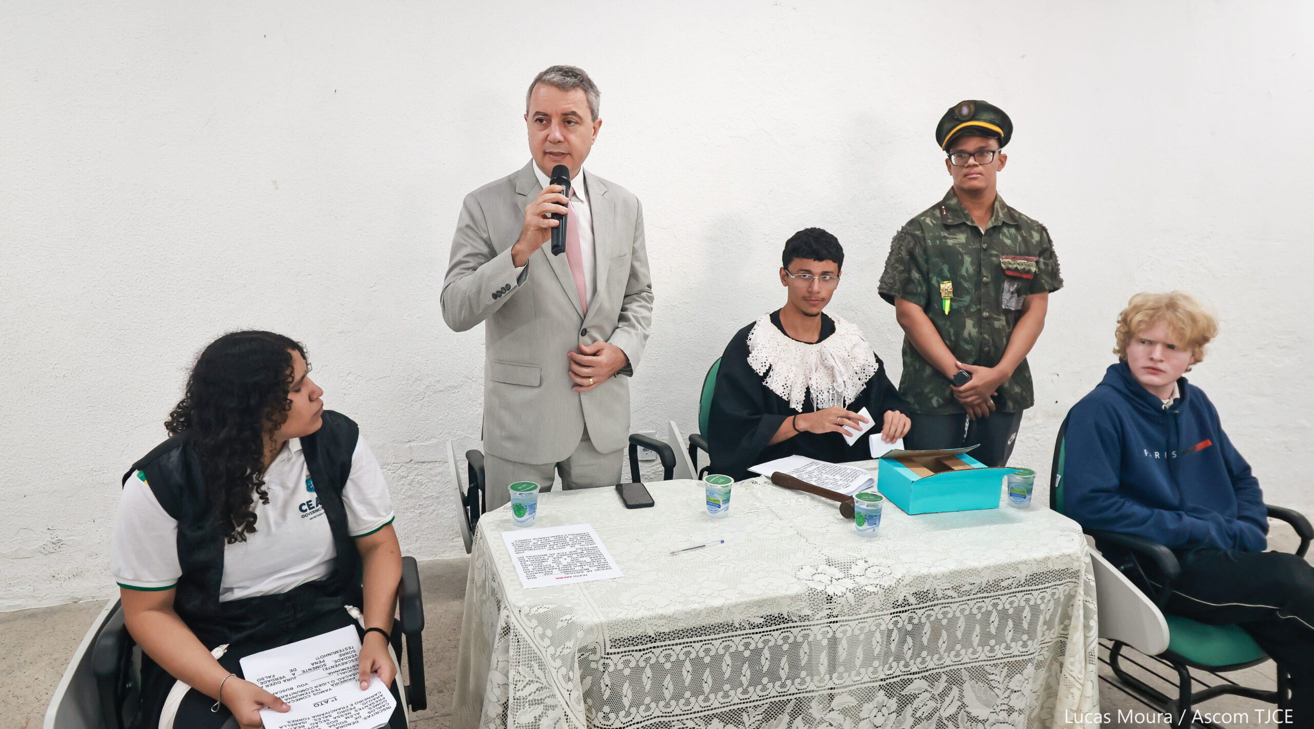 ‘Justiça de Olhos Abertos’ leva júri simulado para dentro da sala de aula com foco na inclusão de... - Foto 5