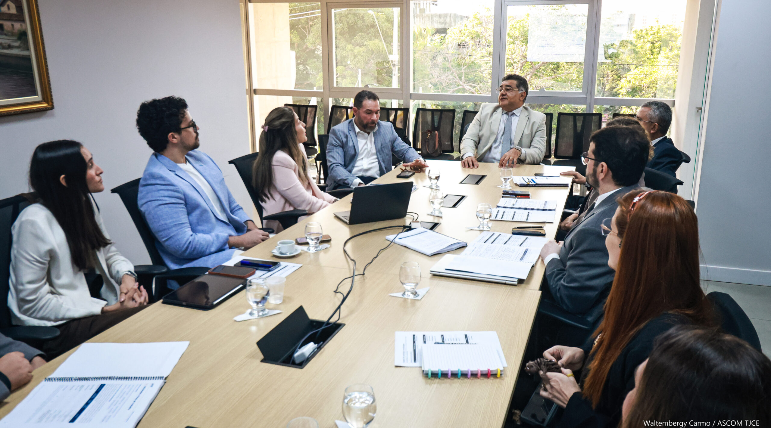 Vice-Presidência do TJCE realiza primeira reunião de transição e apresenta relatório para próxima...