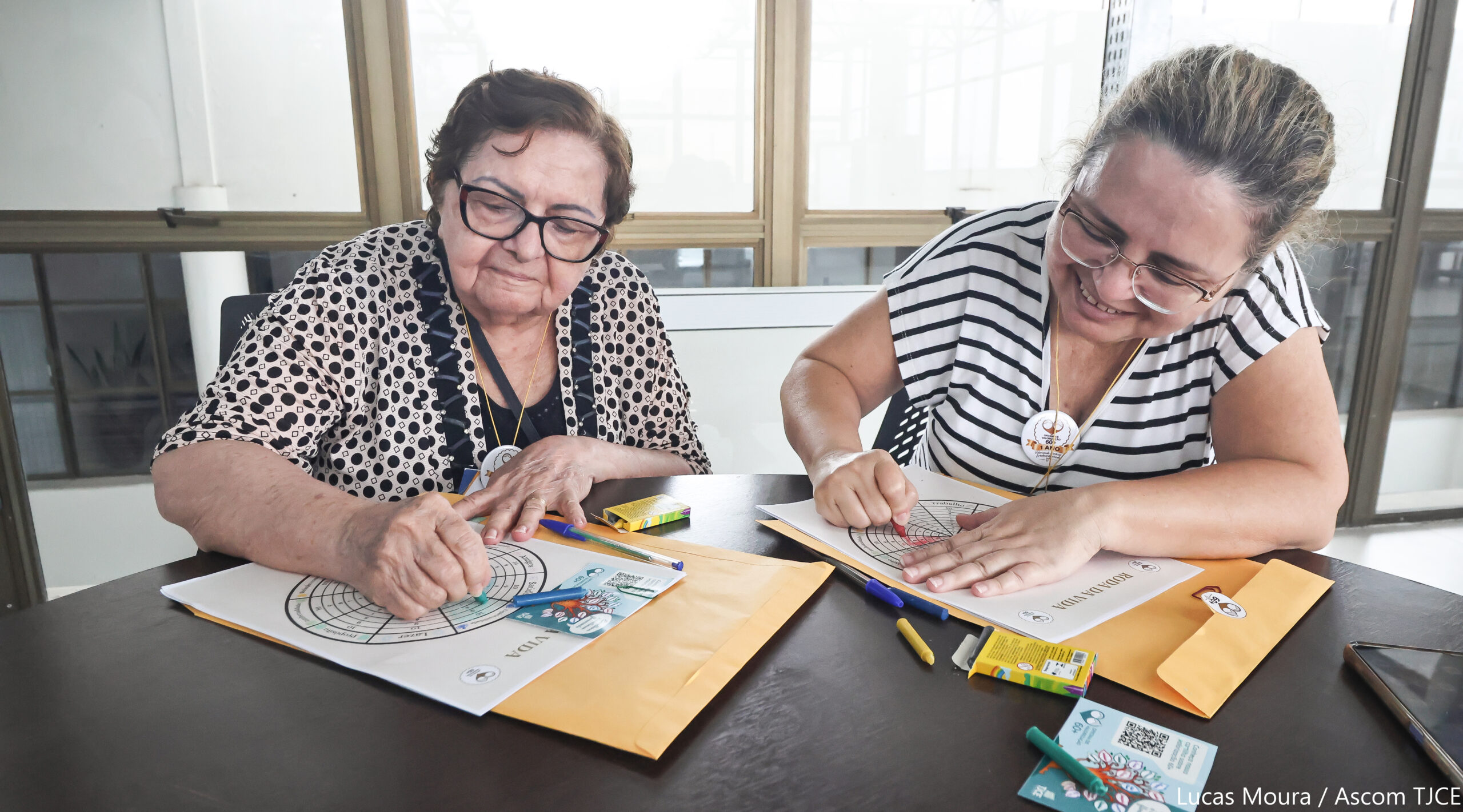 Oficina de Valorização 60+ no Fórum Clóvis Beviláqua promove reflexões sobre envelhecimento, escolhas e novos começos