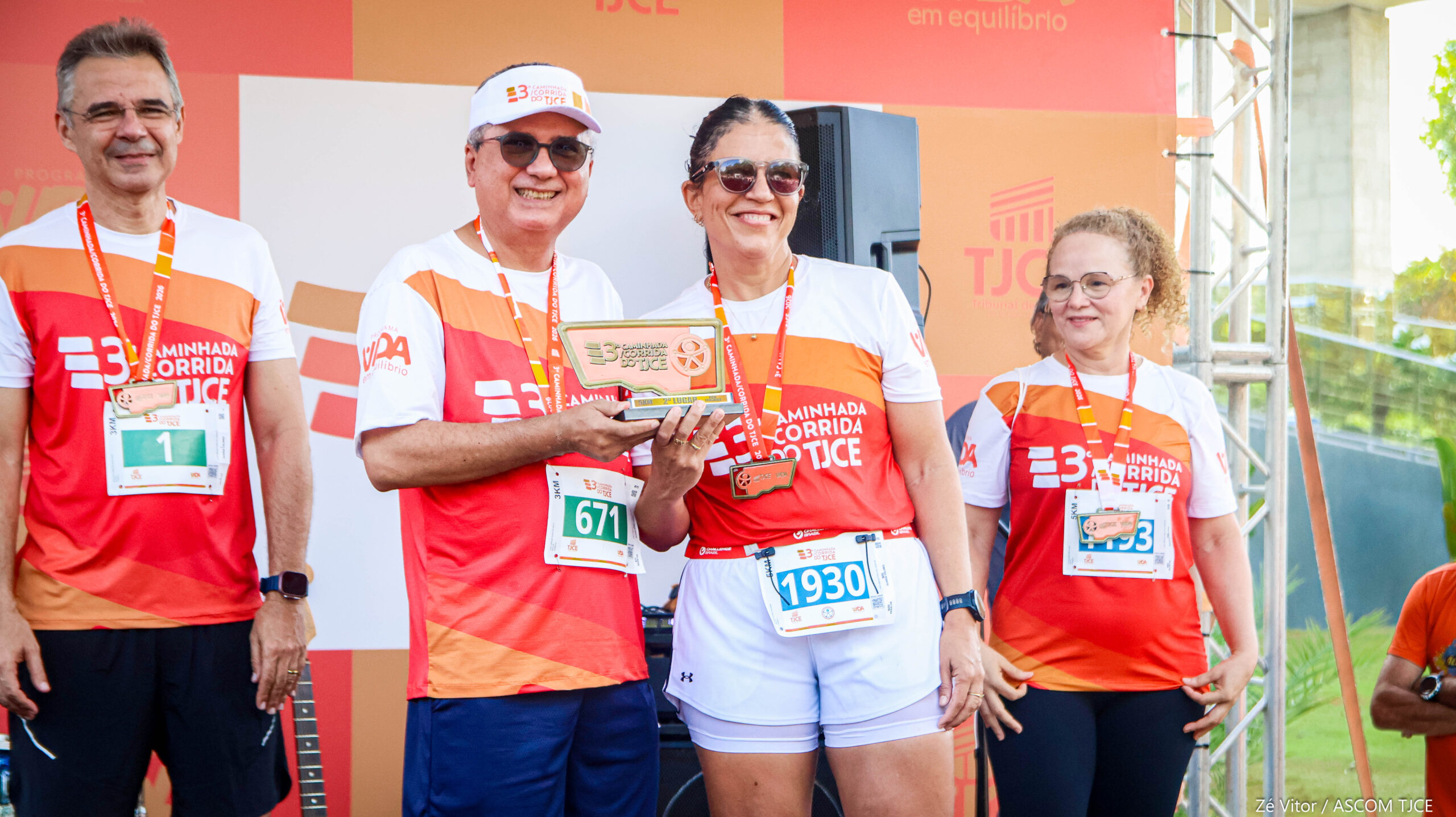 3ª Caminhada/Corrida do TJCE reúne membros do Judiciário em comemoração ao Mês do Servidor - Foto 164