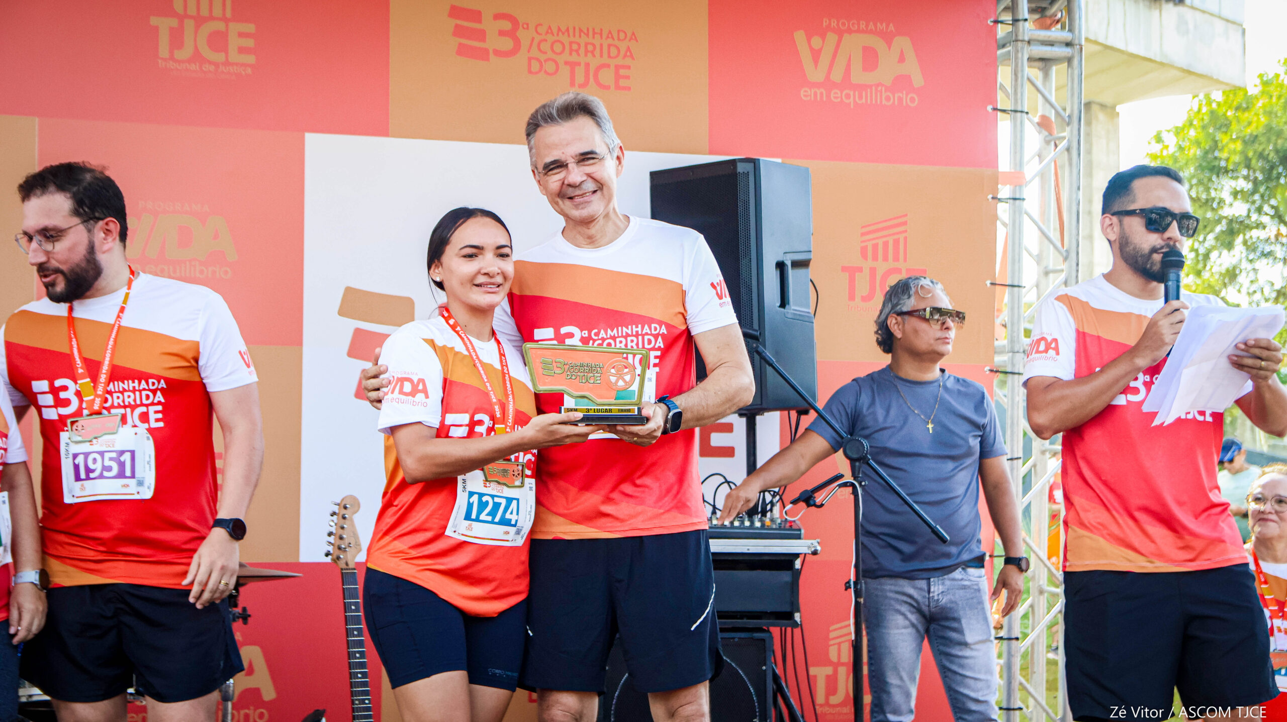 3ª Caminhada/Corrida do TJCE reúne membros do Judiciário em comemoração ao Mês do Servidor - Foto 174