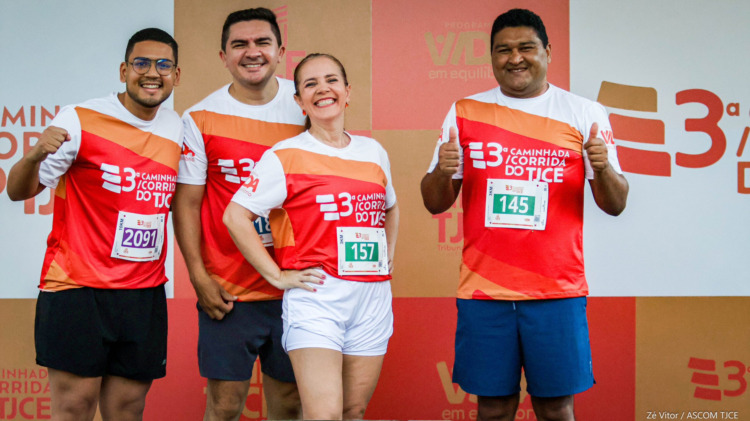 3ª Caminhada/Corrida do TJCE reúne membros do Judiciário em comemoração ao Mês do Servidor - Foto 199