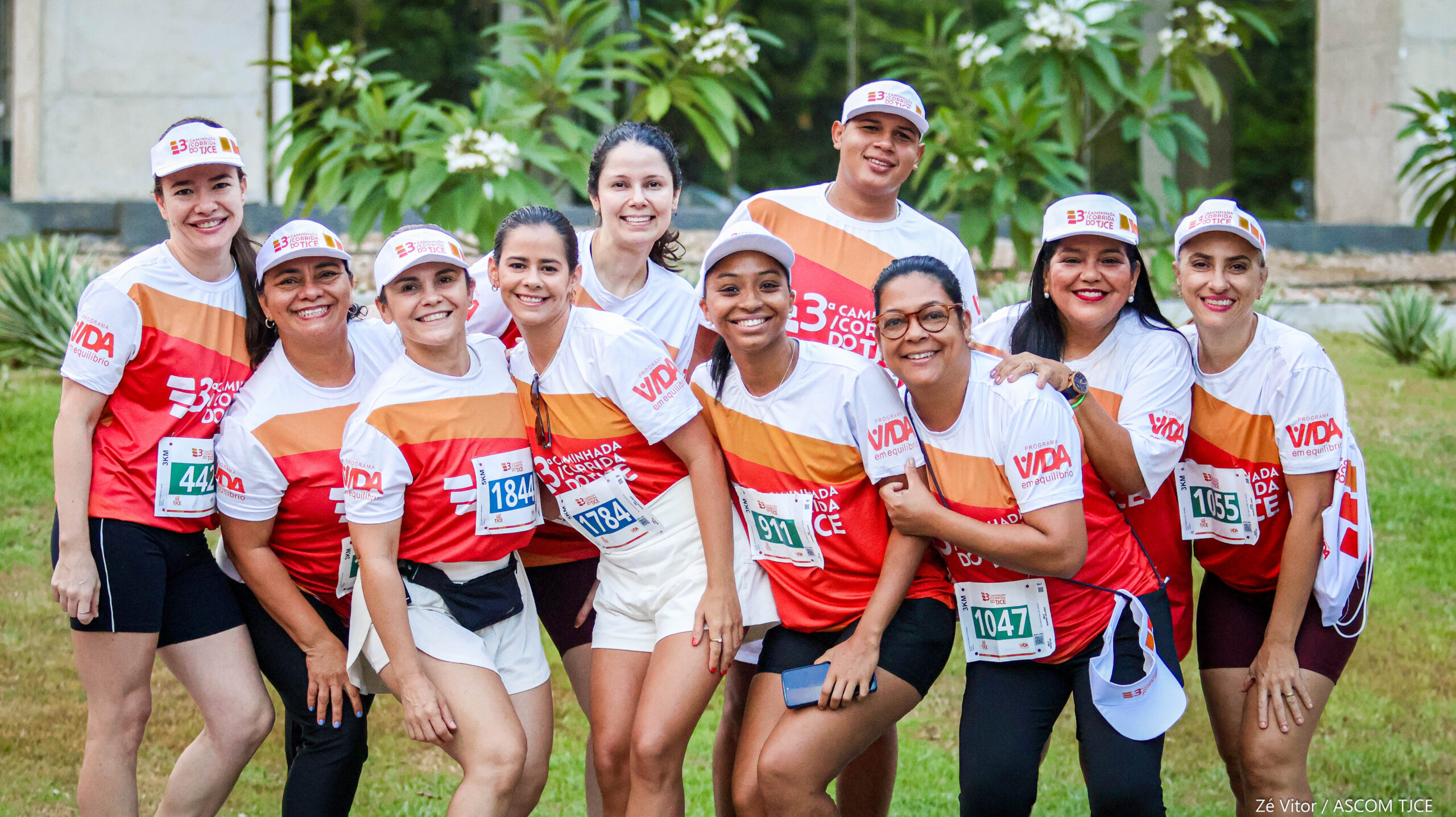3ª Caminhada/Corrida do TJCE reúne membros do Judiciário em comemoração ao Mês do Servidor - Foto 209