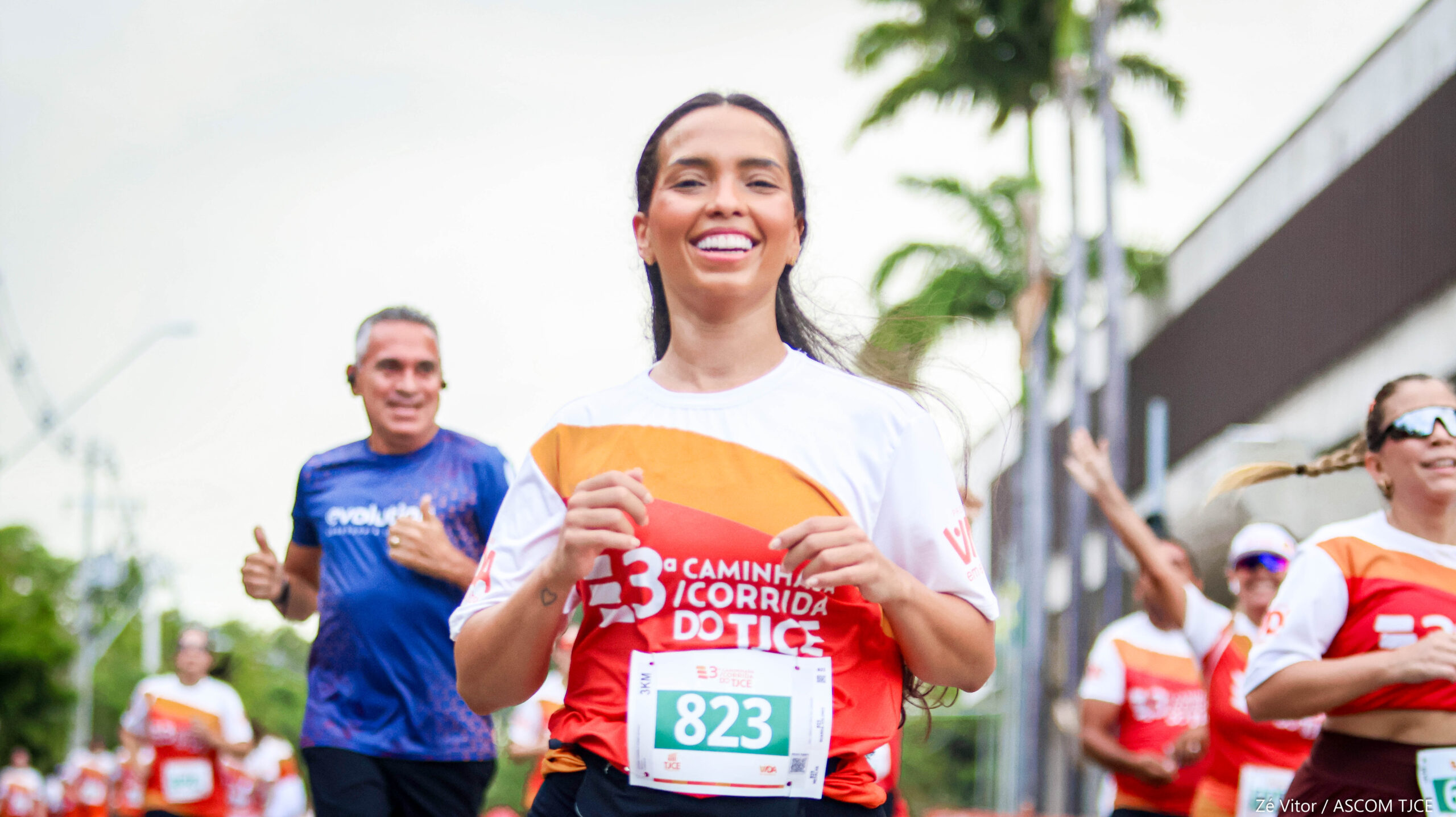 3ª Caminhada/Corrida do TJCE reúne membros do Judiciário em comemoração ao Mês do Servidor - Foto 336