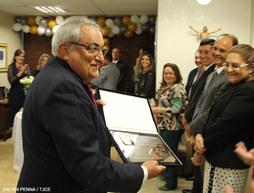 Desembargador Francisco Pedrosa comemora 40 anos de magistratura