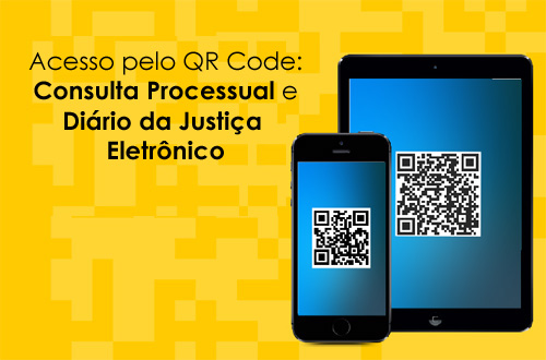 TJCE disponibiliza acesso ao Diário da Justiça e consulta de processos por meio de QR Code