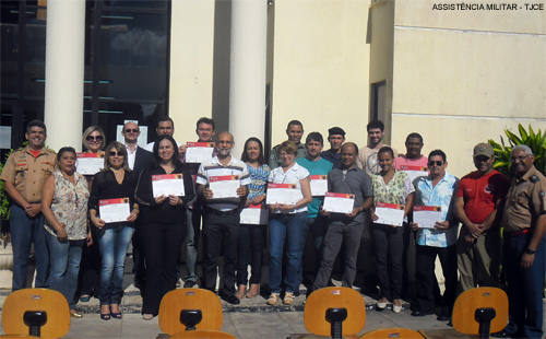 Servidores da Comarca do Crato recebem treinamento de Brigada de Incêndio